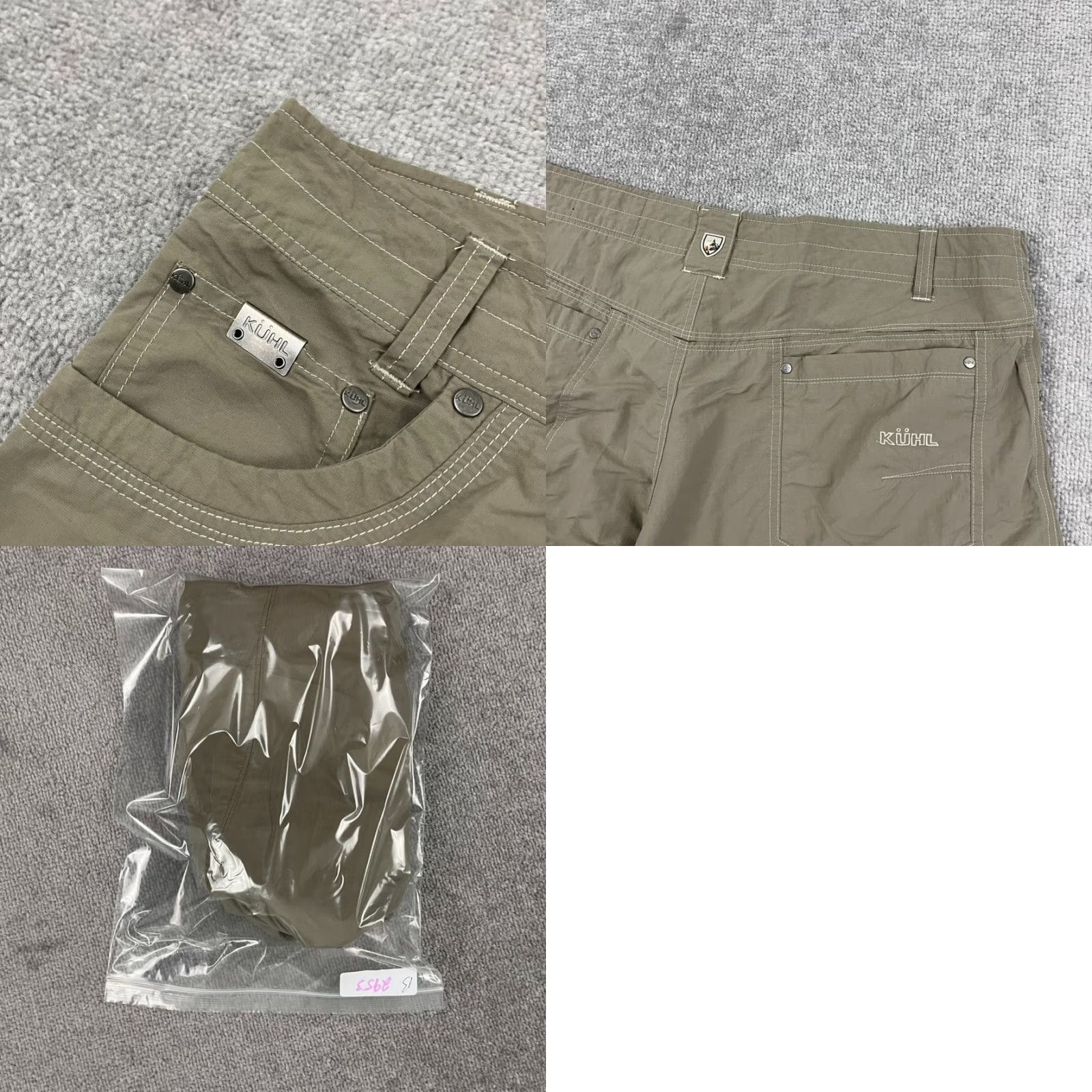 Vintage Kuhl Liberator Convertible Pants Men 40x30 Brown Hiking Zip-Off Shorts Outdoor Sports Size US 40 / EU 56 - 8 Thumbnail