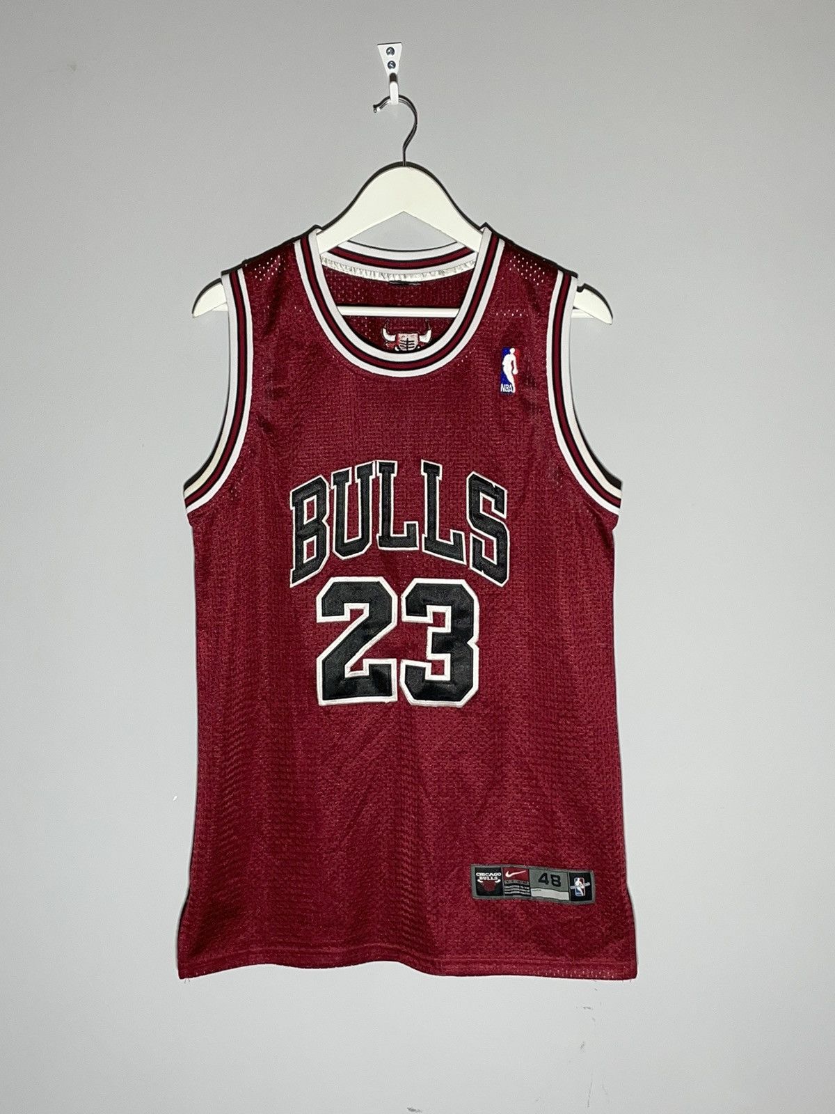 NBA #24 Michael Jordan Chicago Bulls Nike Vintage NBA Jersey Size US L / EU 52-54 / 3 - 2 Thumbnail
