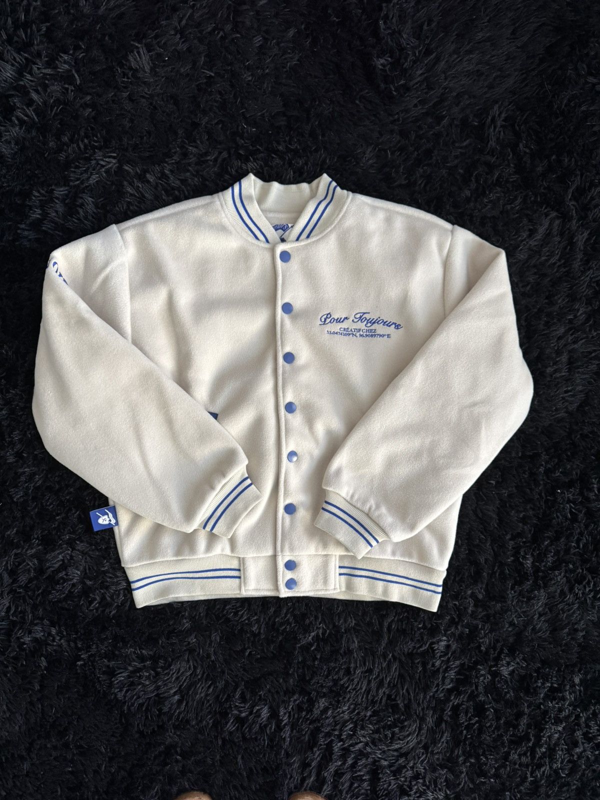 Vintage Vintage Wool Varsity Jacket Size US S / EU 44-46 / 1 - 1 Thumbnail