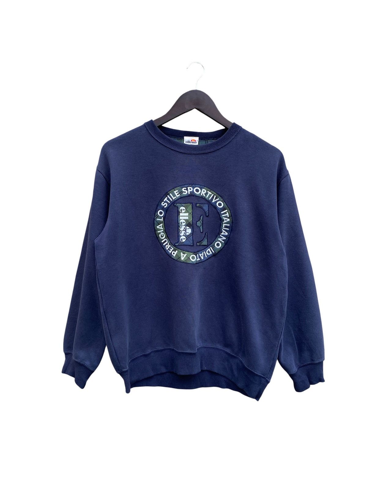 Ellesse Vintage Ellesse Perugia Italia Sweatshirt Size L / US 10 / IT 46 - 1 Thumbnail
