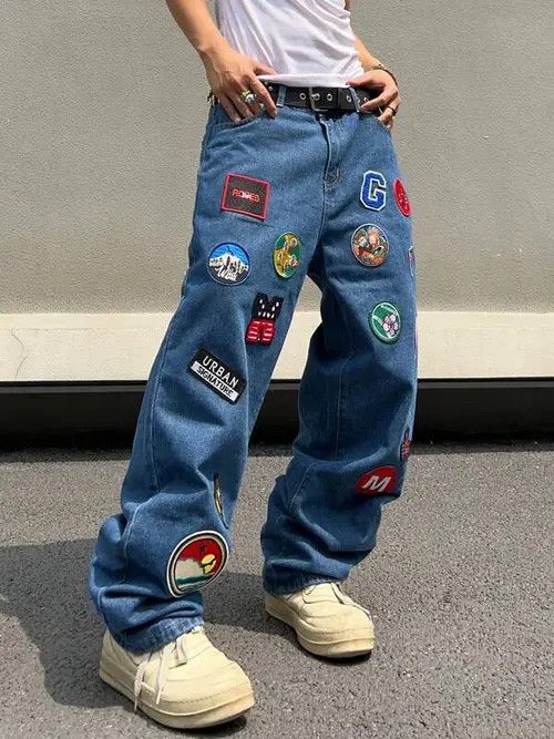 Japanese Brand Matsuda x Arai Patch Skate Baggy Denim Jeans Loose fit Size US 32 / EU 48 - 1 Thumbnail