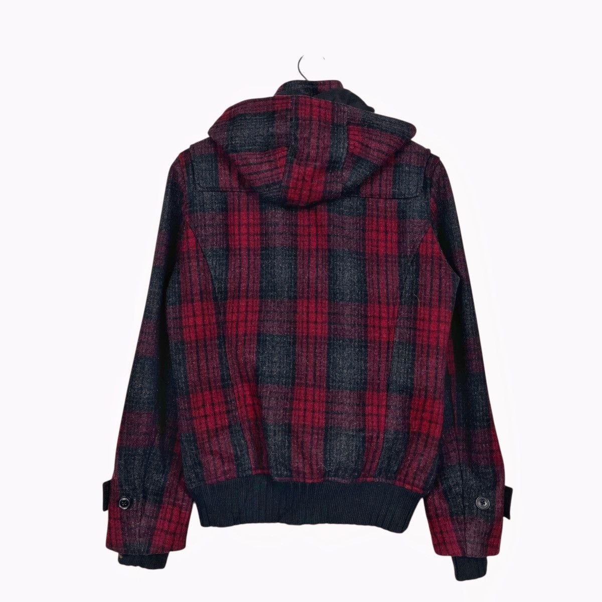 BIGI Men’s Bigi Wool Tartan Duffle Jacket Size US S / EU 44-46 / 1 - 7 Thumbnail