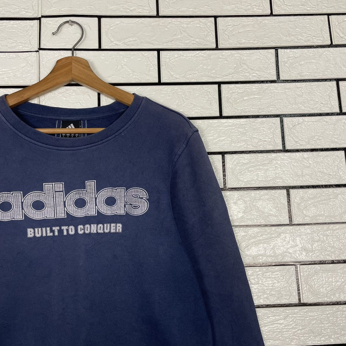 Adidas Adidas Three Stripes Crewneck Sweatshirt Size US S / EU 44-46 / 1 - 5 Thumbnail