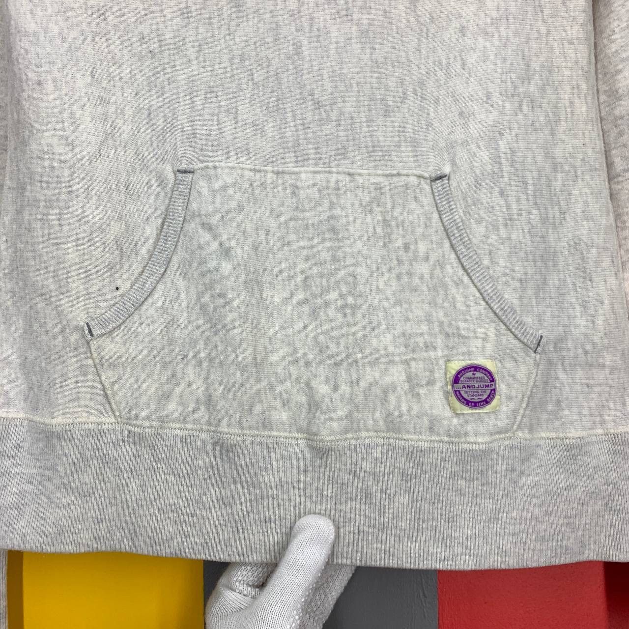 Japanese Brand ...AND JUMP Work Wear Japan Hoodie Pullover #2428-13 Size US XS / EU 42 / 0 - 3 Thumbnail