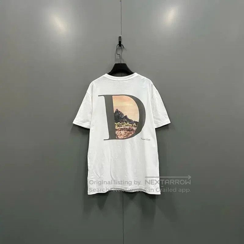 Dior Dior White Short Sleeve Cotton T-Shirt . Size US L / EU 52-54 / 3 - 3 Thumbnail
