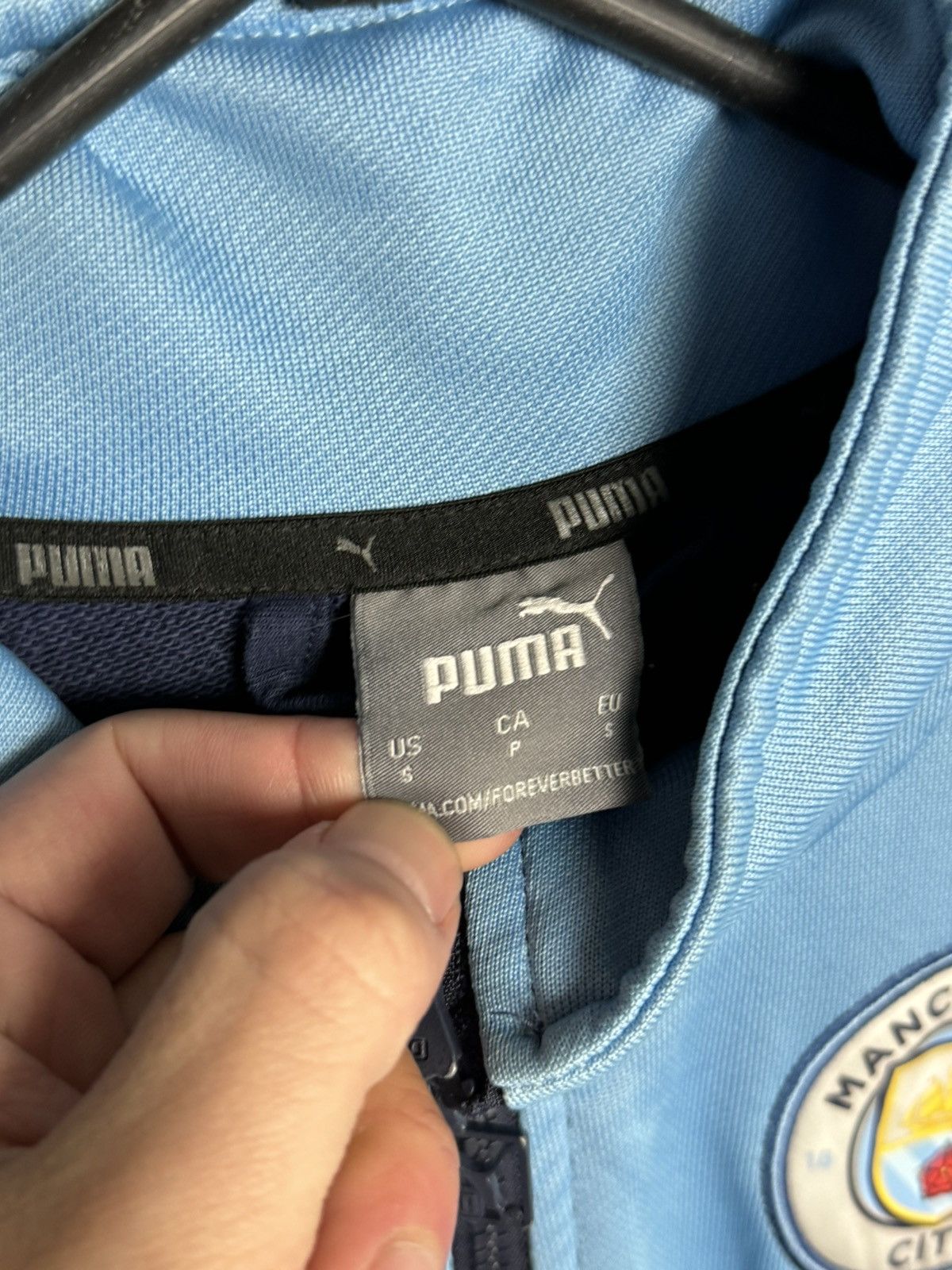 Puma Manchester City Training Football Jacket Size US S / EU 44-46 / 1 - 16 Thumbnail