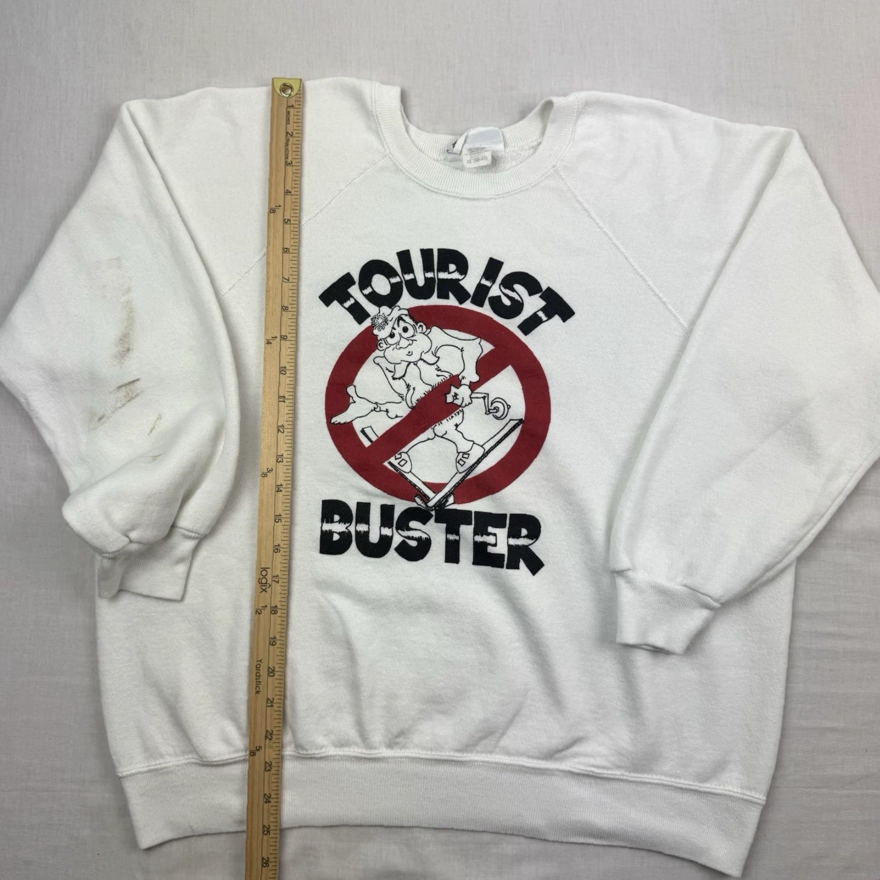 Vintage VINTAGE Bassett Walker Sweatshirt Main Selling Point: Ski 80s Bumper The Bump Adult XL White Mens Sweatshirt 1980s Ski Graphic Print Size US XL / EU 56 / 4 - 6 Thumbnail