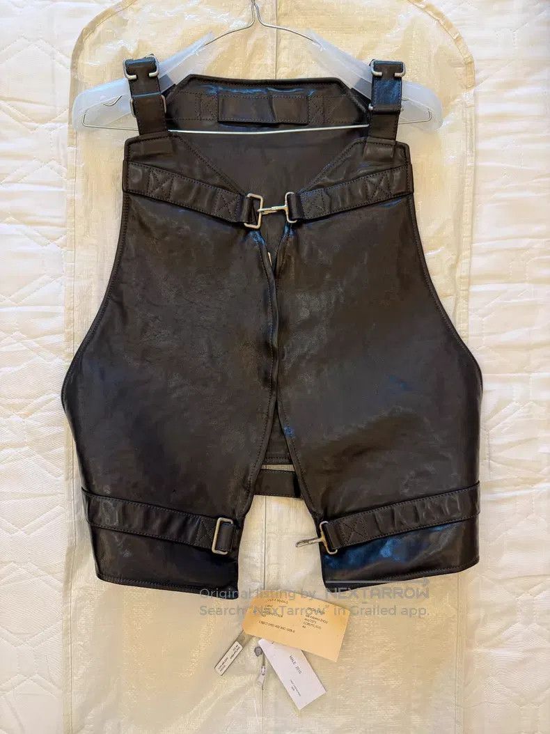 Carol Christian Poell CCP SELF-EDGE TAILORED VEST BAG 100% CO