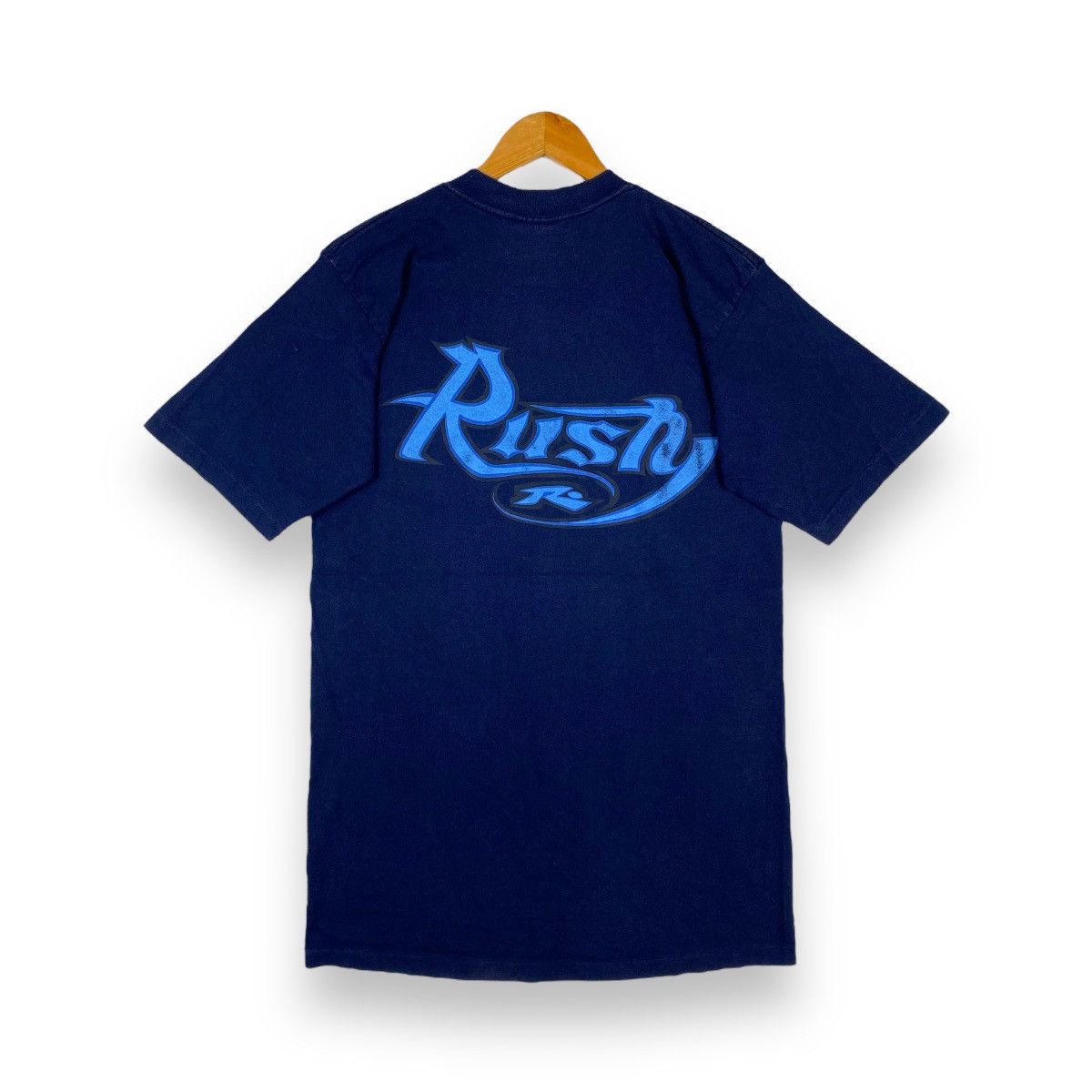 Rusty Vintage 90's RUSTY Big Logo Graphic Faded Surf Tee Size US M / EU 48-50 / 2 - 1 Thumbnail