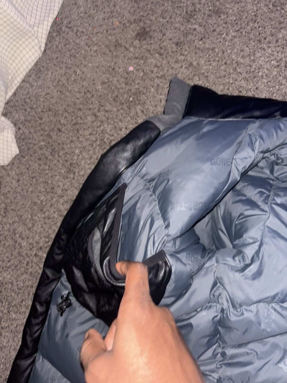 Supreme Supreme x Gortex Parka Black leather jacket 700Fill Size US S / EU 44-46 / 1 - 9 Thumbnail