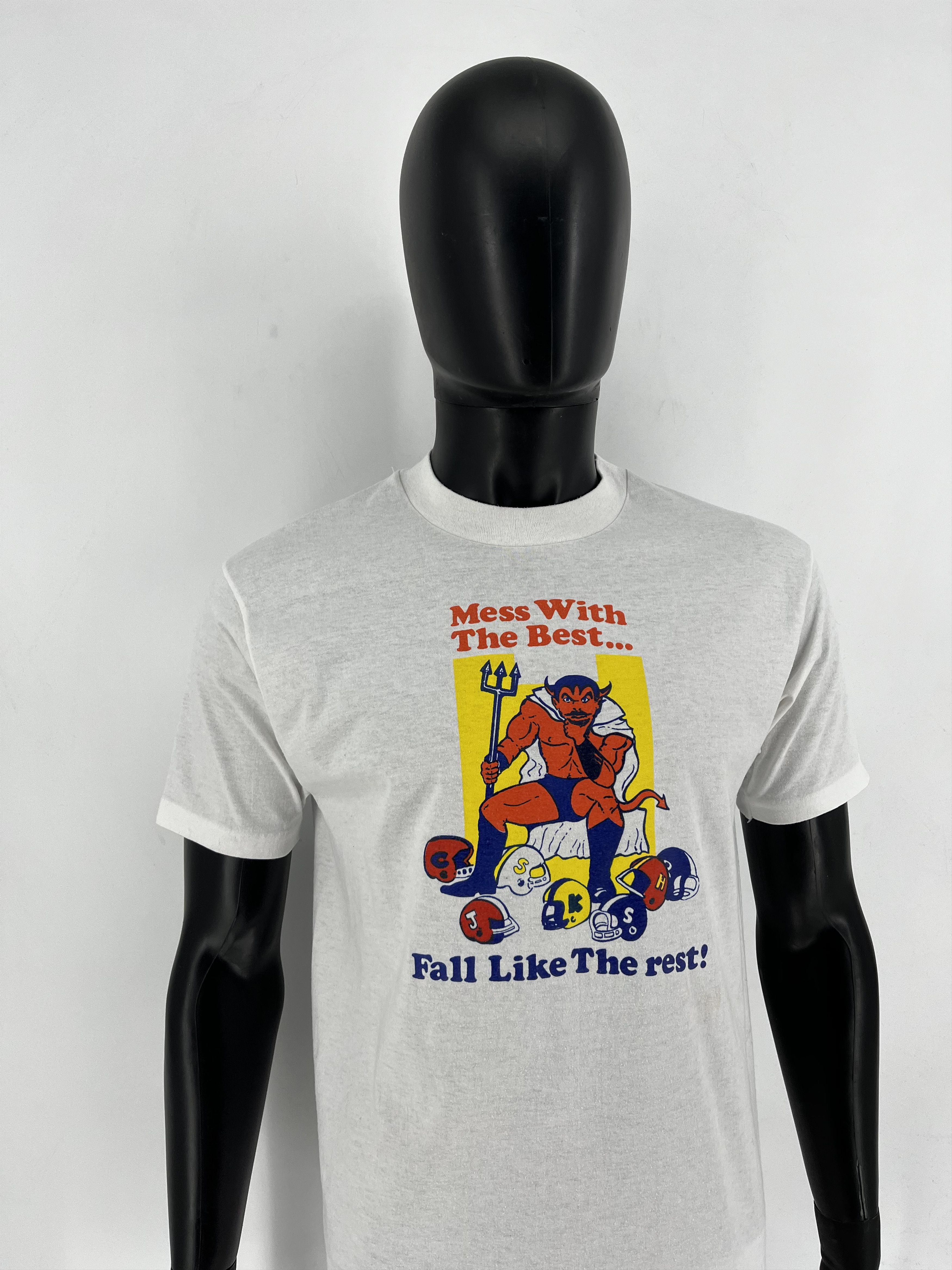 Vintage Vintage Y2K ADULT “ Mess With The Best. Fall Like The rest!“ Size US L / EU 52-54 / 3 - 3 Thumbnail