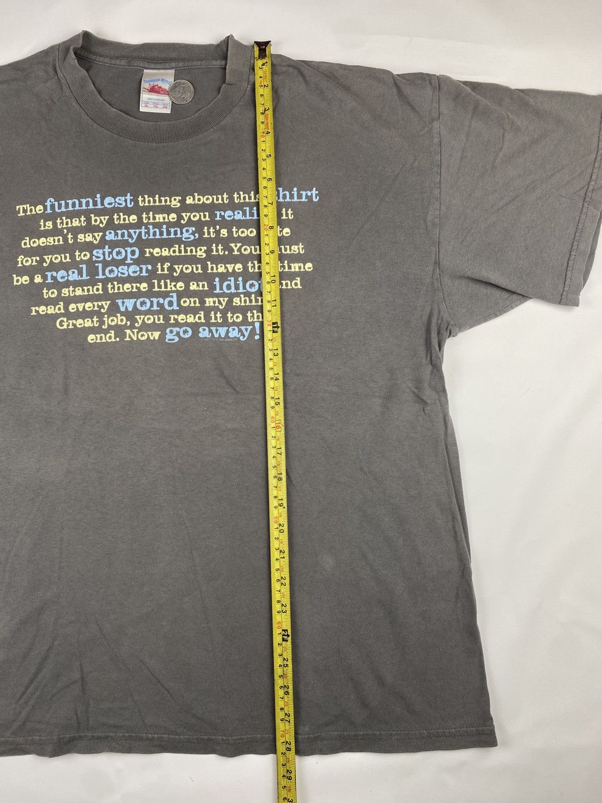 Vintage Vintage Word tshirt Size US XL / EU 56 / 4 - 8 Thumbnail