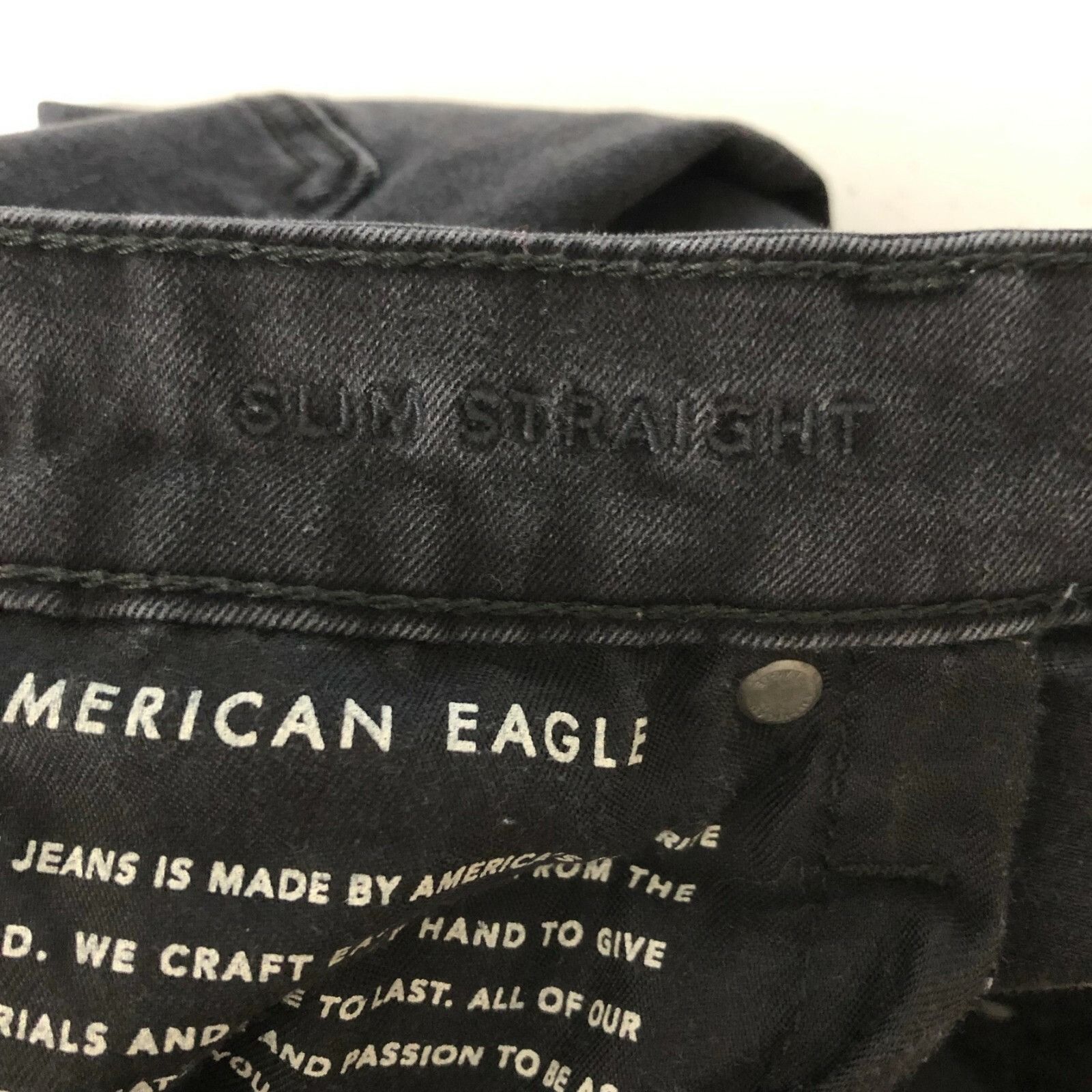American Eagle Outfitters American Eagle Mens Jeans Slim Straight Next Level Stretch B Size US 30 / EU 46 - 7 Thumbnail