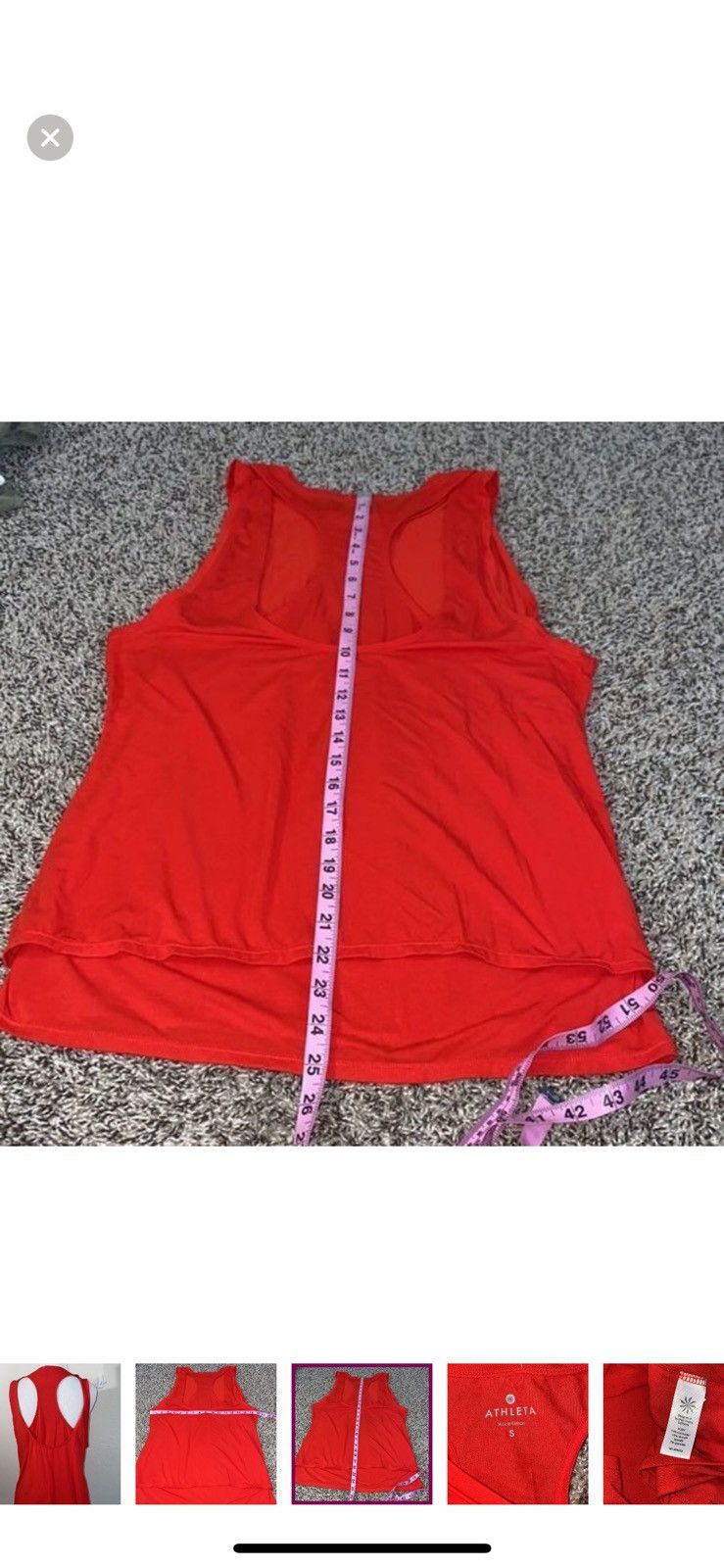 Athleta Athleta small essence double layered tank top Size S / US 4 / IT 40 - 4 Thumbnail