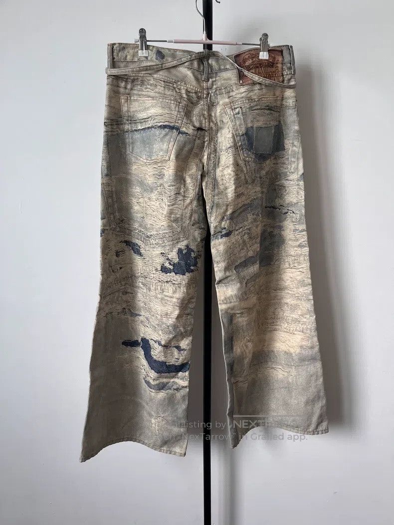 Acne Studios Acne Studios Straight-Leg Loose Distressed Jeans Size US 38 / EU 54 - 2 Thumbnail