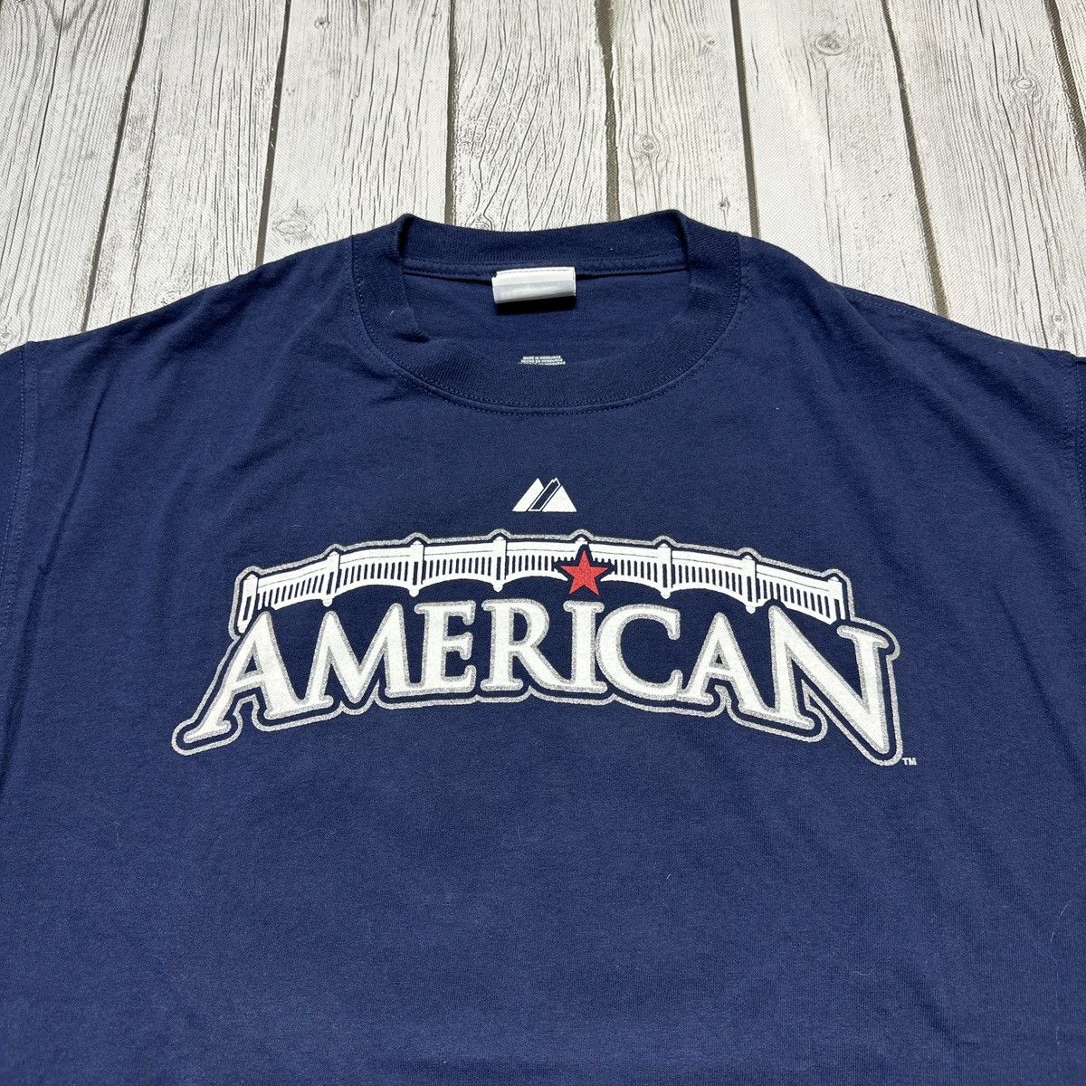 MLB × Majestic American League All Stars David Ortiz tee Size US L / EU 52-54 / 3 - 3 Thumbnail