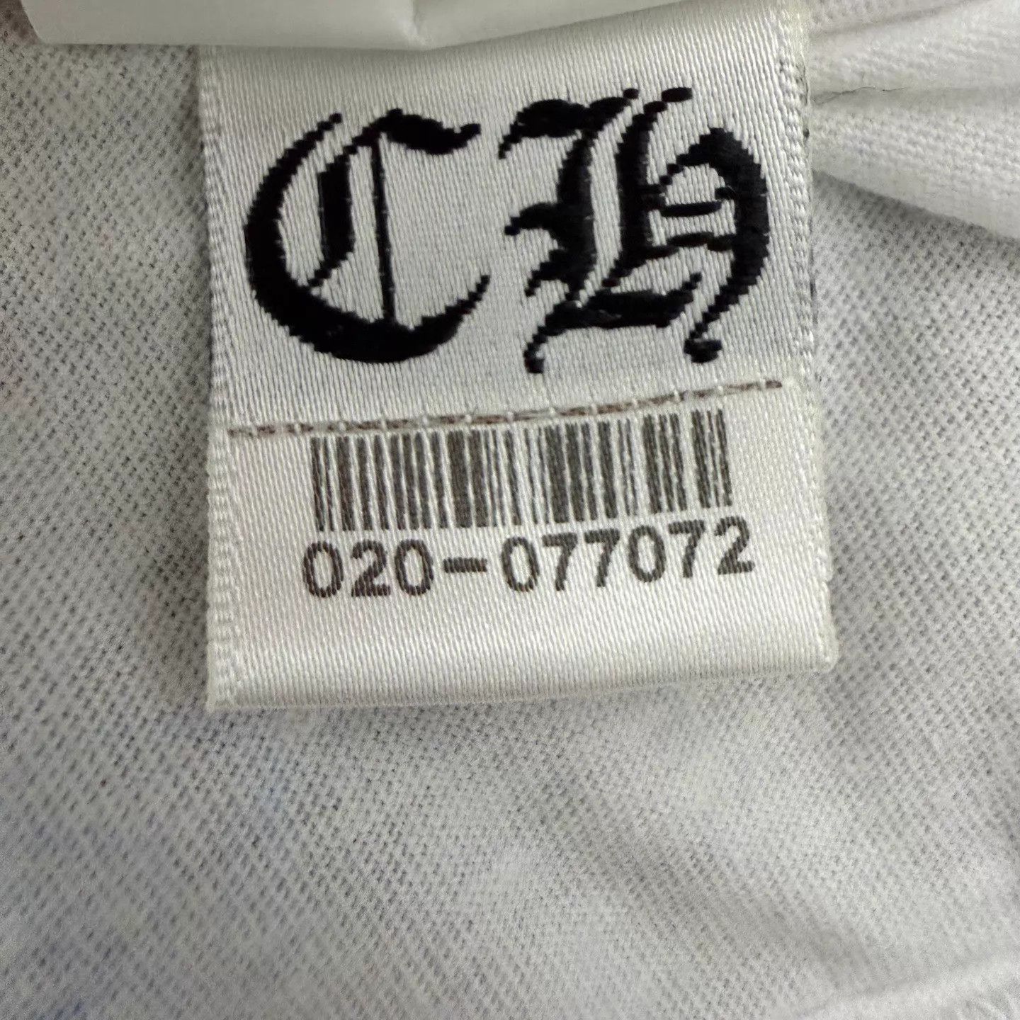 Chrome Hearts CH White Miami Limited LS Blue Sanskrit Collar & Sleeves Size US M / EU 48-50 / 2 - 6 Thumbnail