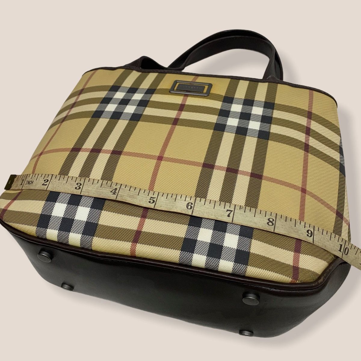 Burberry ‼️LASTDROP‼️ AUTHENTIC BURBERRY NOVA CHECK HANDBAG Size ONE SIZE - 13 Thumbnail