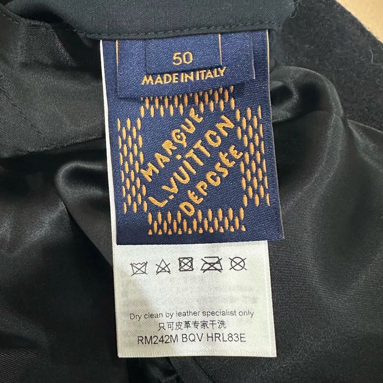 Louis Vuitton Rhinestone Logo Jacket