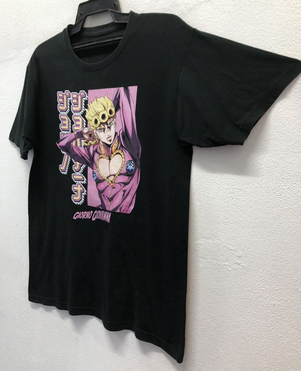 Anime Jojo's Bizarre Adventure Giorno Giovanna T-Shirt Size US M / EU 48-50 / 2 - 5 Thumbnail