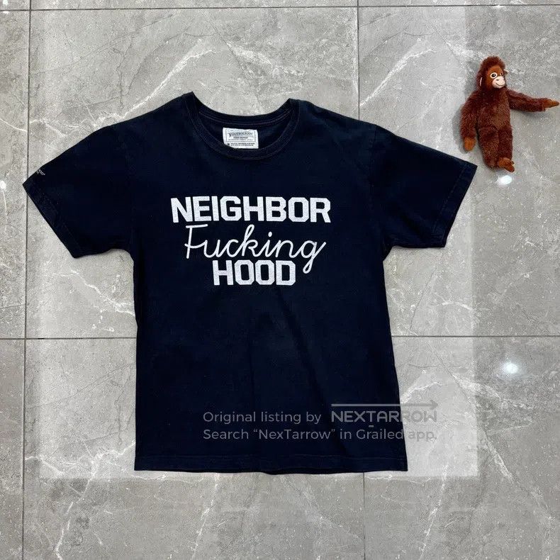 Neighborhood Neighborhood Black swear word tee short-sleeved Size US M / EU 48-50 / 2 - 1 Thumbnail