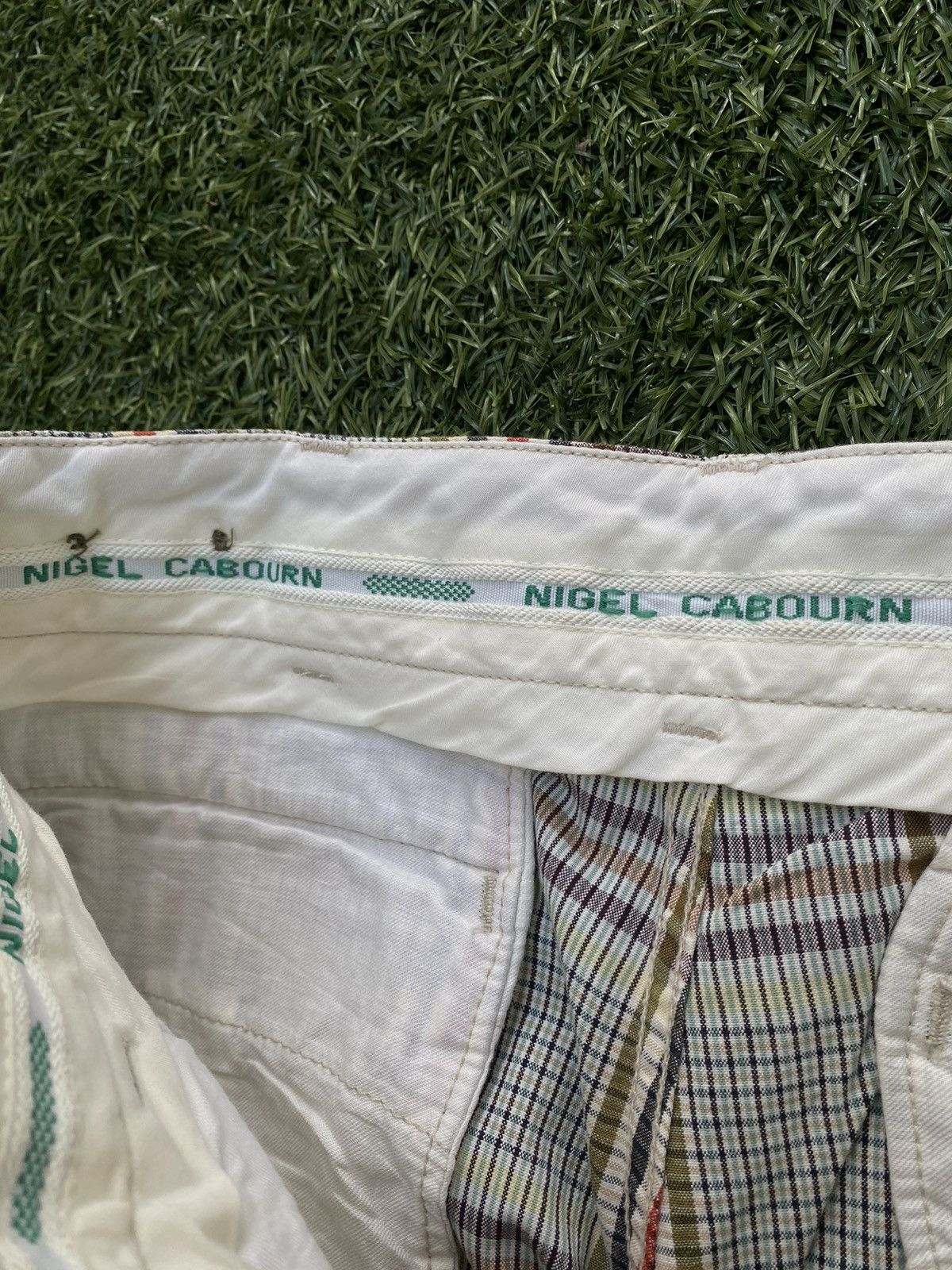 Nigel Cabourn Vintage Nigel Cabourn Plaid Pants Size US 30 / EU 46 - 11 Thumbnail