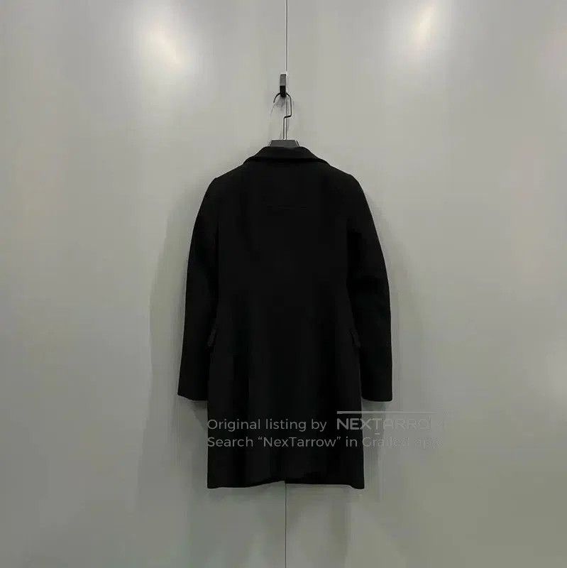 Versace Versace Women's Black Cotton Mid-Length Coat . Size XXS / US 00 / IT 34 - 2 Thumbnail