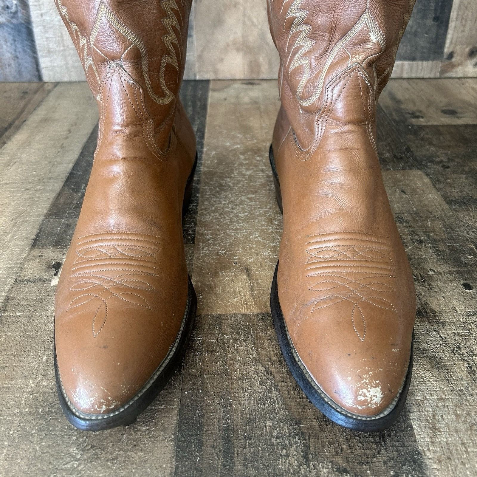 Nocona Boots Nocona Vintage Western Cowboy Boots Mens 11 D Size US 11 / EU 44 - 12 Thumbnail