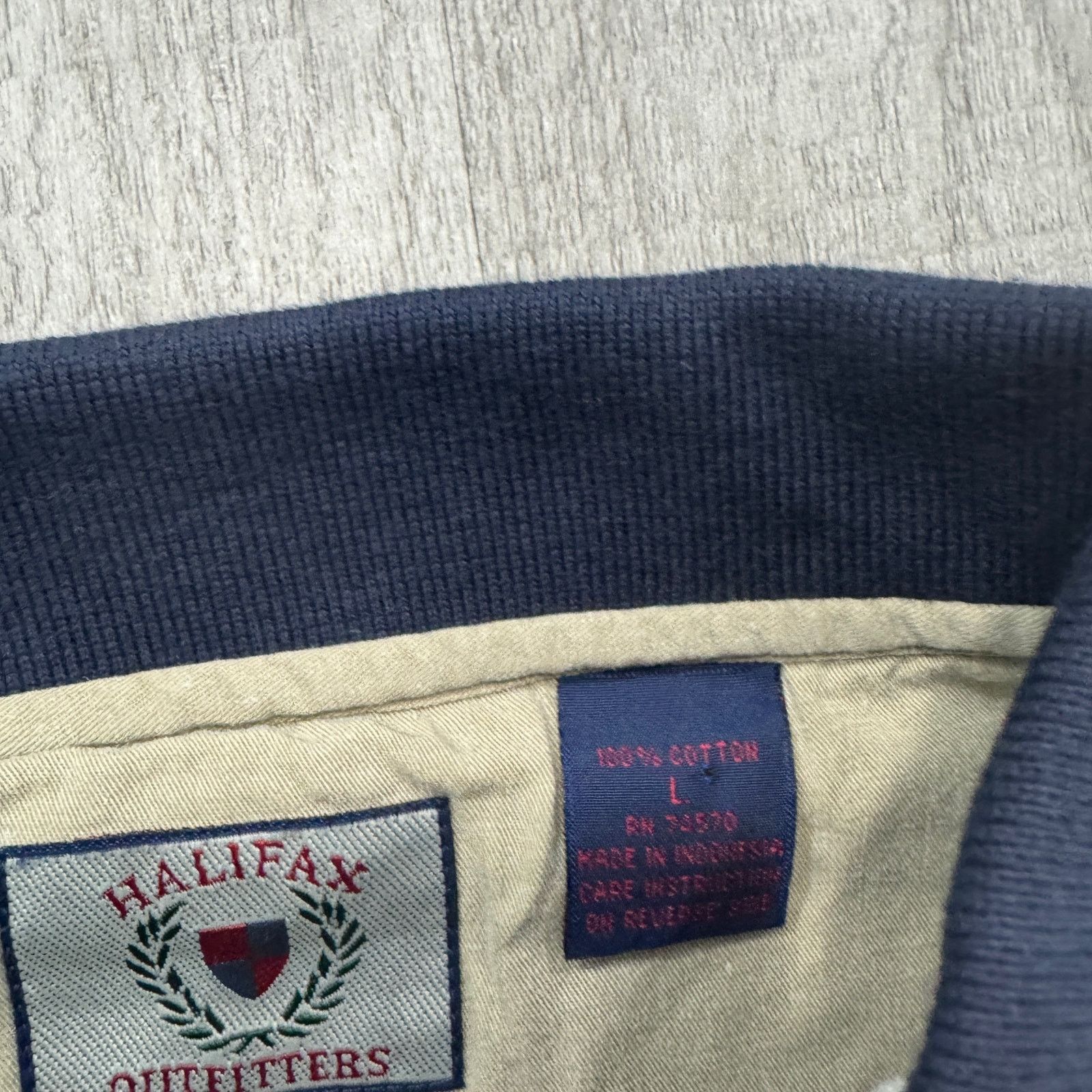 Vintage Vintage Halifax Outfitters Pool Billiards Polo Shirt Large Size US L / EU 52-54 / 3 - 4 Thumbnail