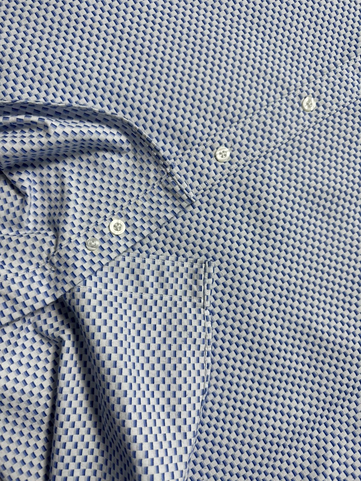 Yves Saint Laurent Yves Saint Laurent YSL Luxury Button Up Vintage Shirt Size US L / EU 52-54 / 3 - 9 Thumbnail
