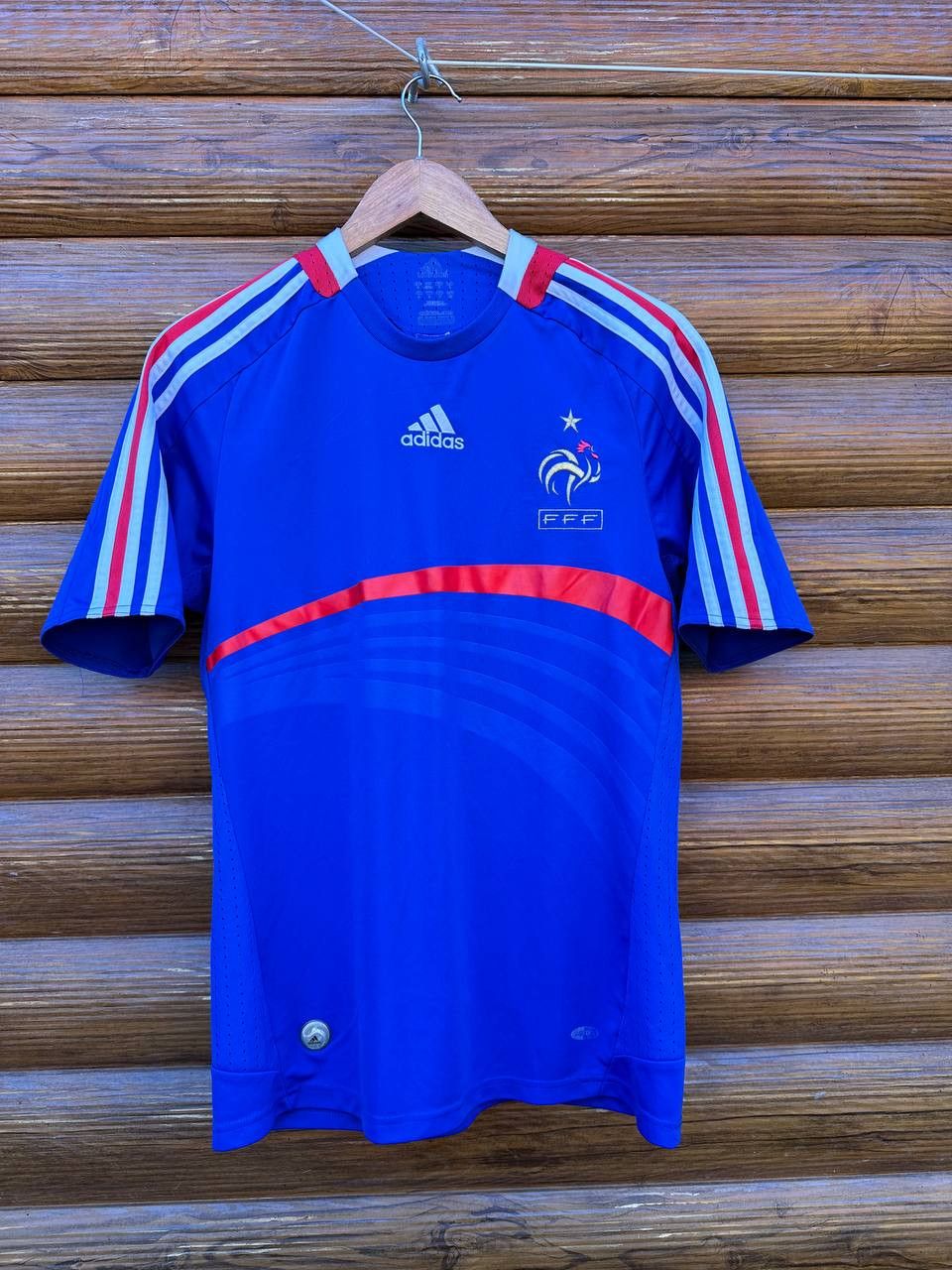 Adidas Adidas France 2007 2008 Home Football Shirt Soccer Jersey Size US S / EU 44-46 / 1 - 1 Thumbnail