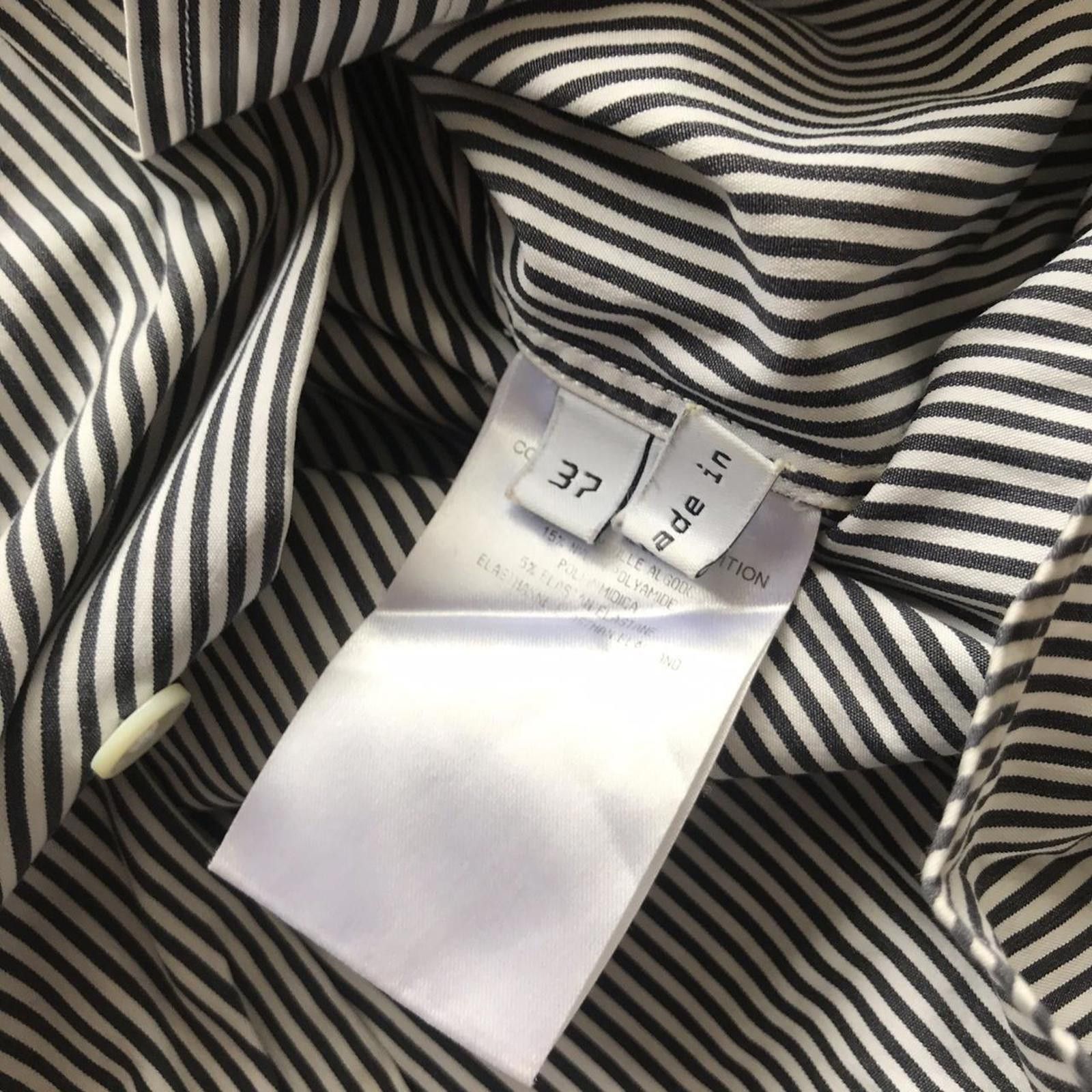 Balenciaga Balenciaga Striped Shirt Size US M / EU 48-50 / 2 - 4 Thumbnail