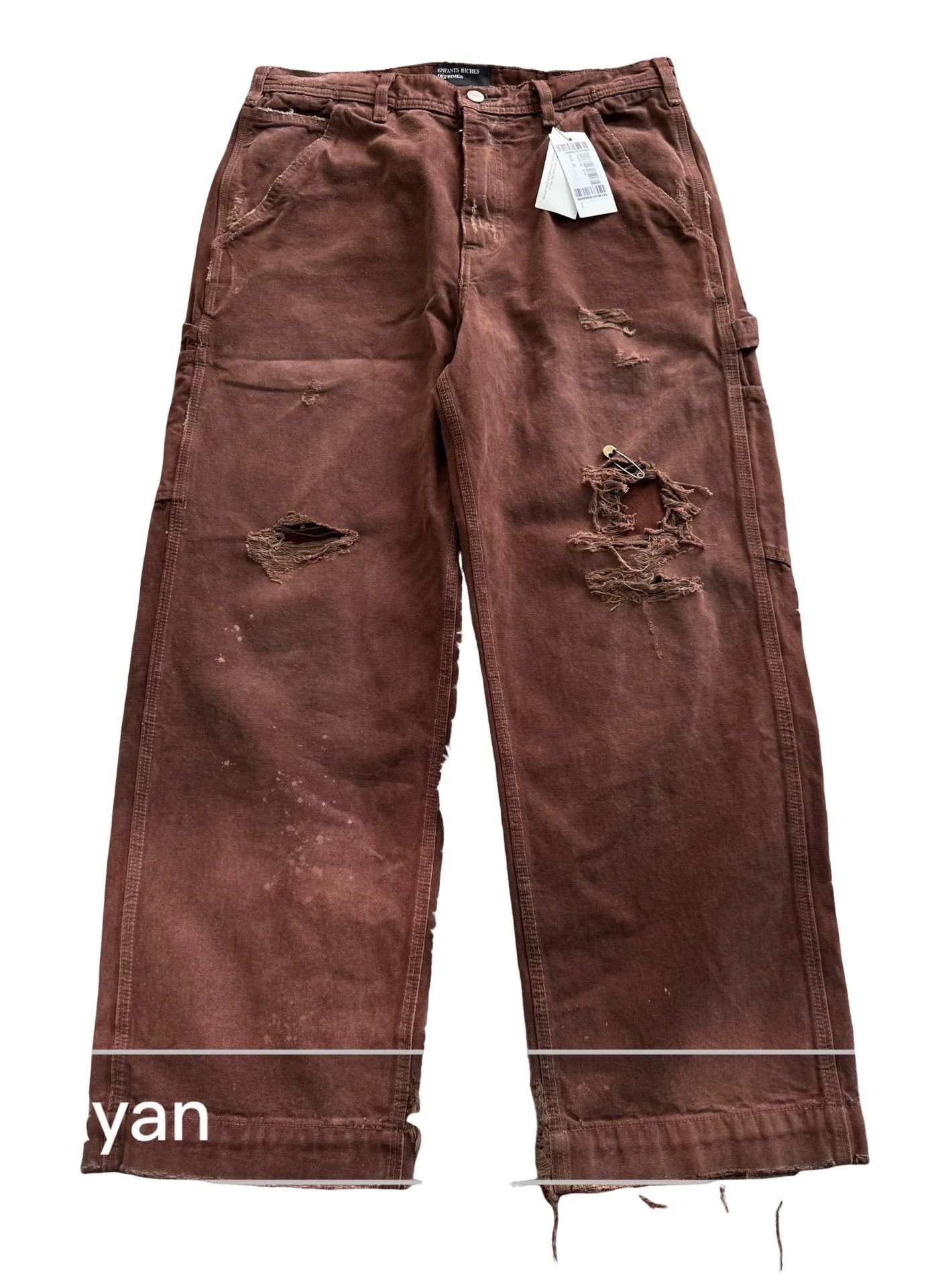 Enfants Riches Deprimes Enfants Riches Déprimés Distressed Carpenter Pants Size 32 Size US 32 / EU 48 - 1 Thumbnail