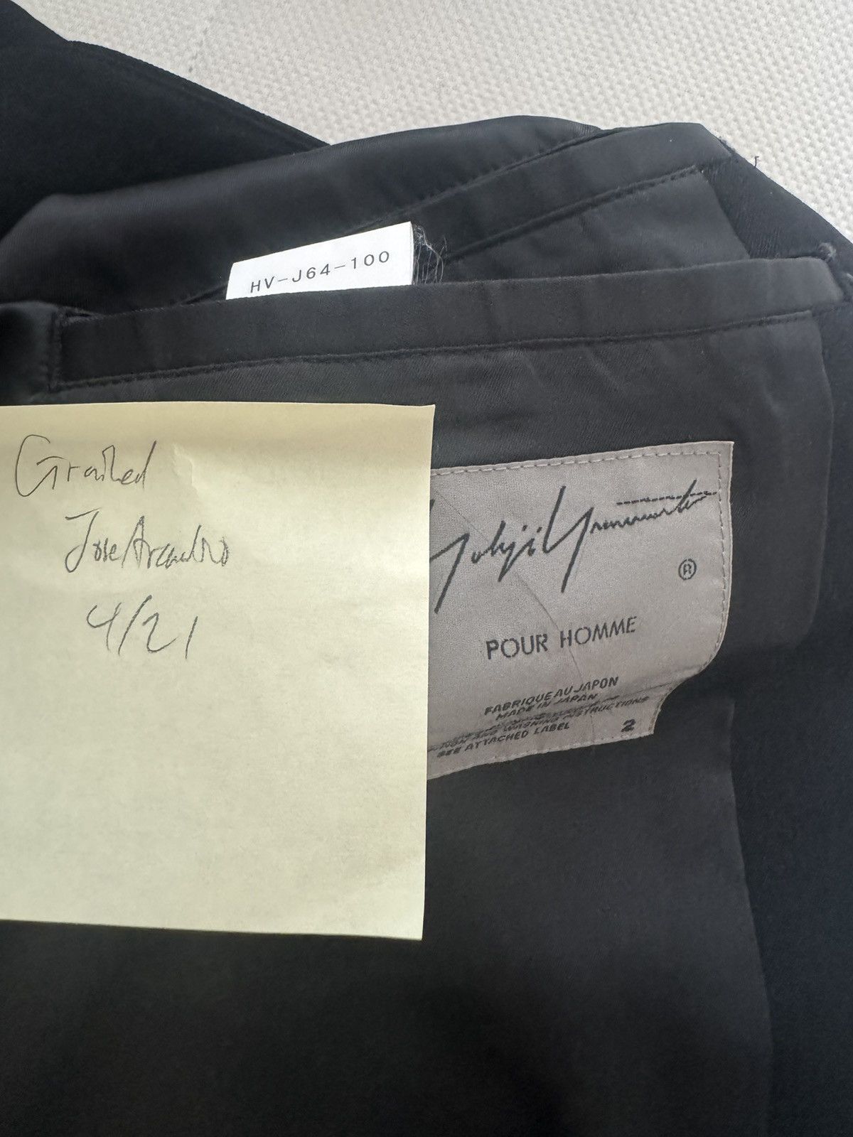 Yohji Yamamoto 18ss Collared jacket Size US M / EU 48-50 / 2 - 6 Thumbnail