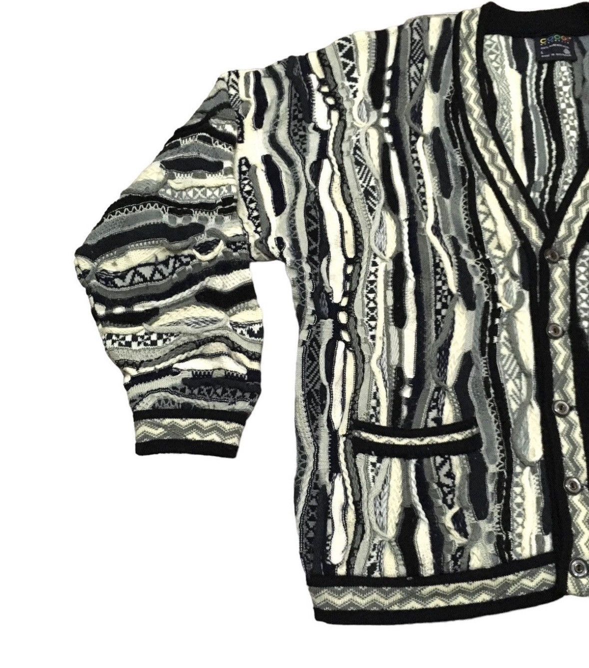 Coogi RARE vintage Coogi cardigan Size US L / EU 52-54 / 3 - 3 Thumbnail