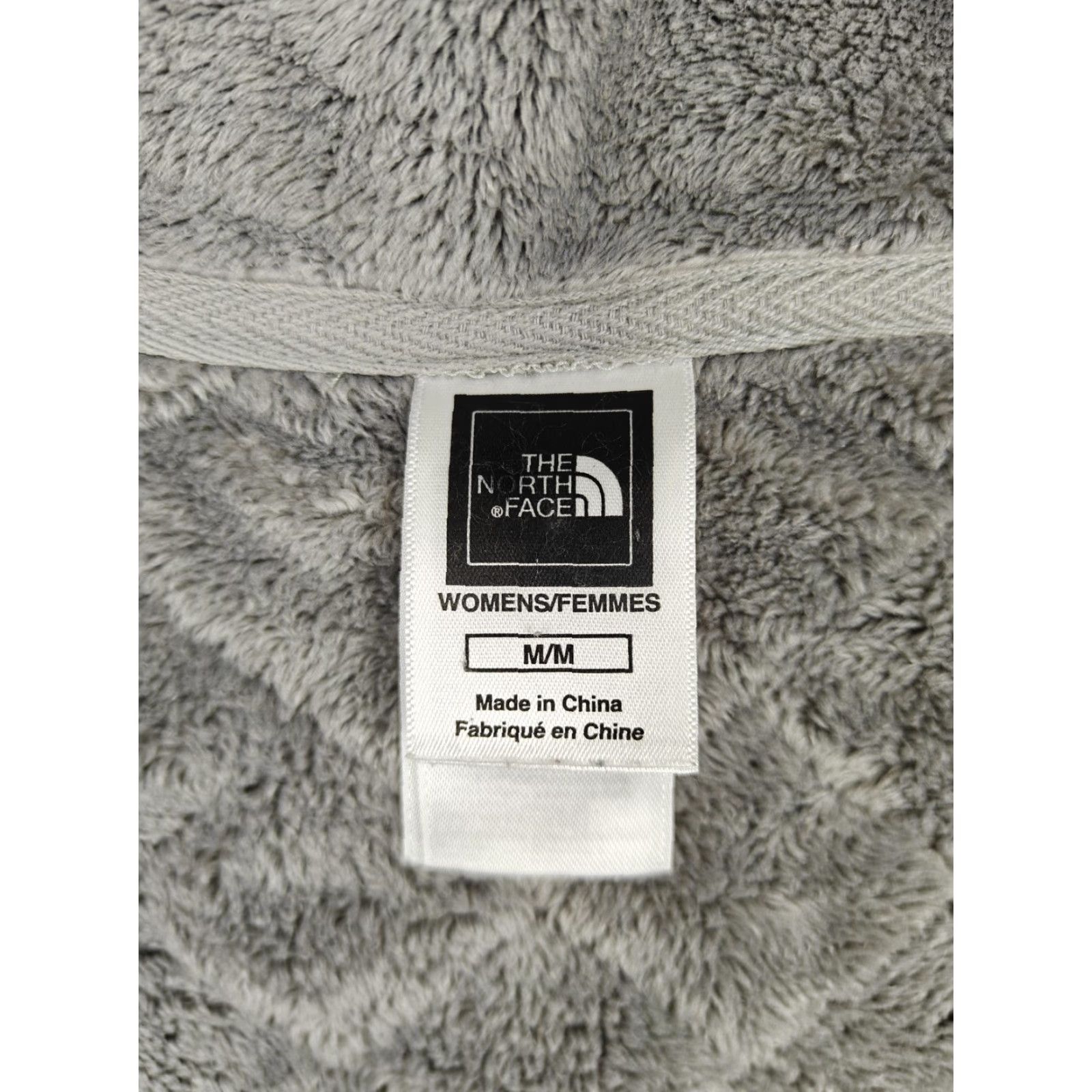 The North Face The North Face Coat Womens Medium Gray Quilted Fleece Lined Full Zip Collar Size M / US 6-8 / IT 42-44 - 4 Thumbnail