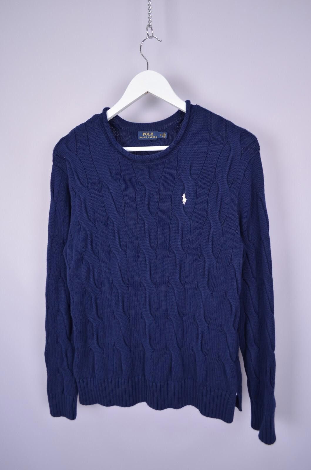 Polo Ralph Lauren Polo Ralph Lauren Womens Cable Knit Embroided Sweater Size M Size M / US 6-8 / IT 42-44 - 1 Thumbnail