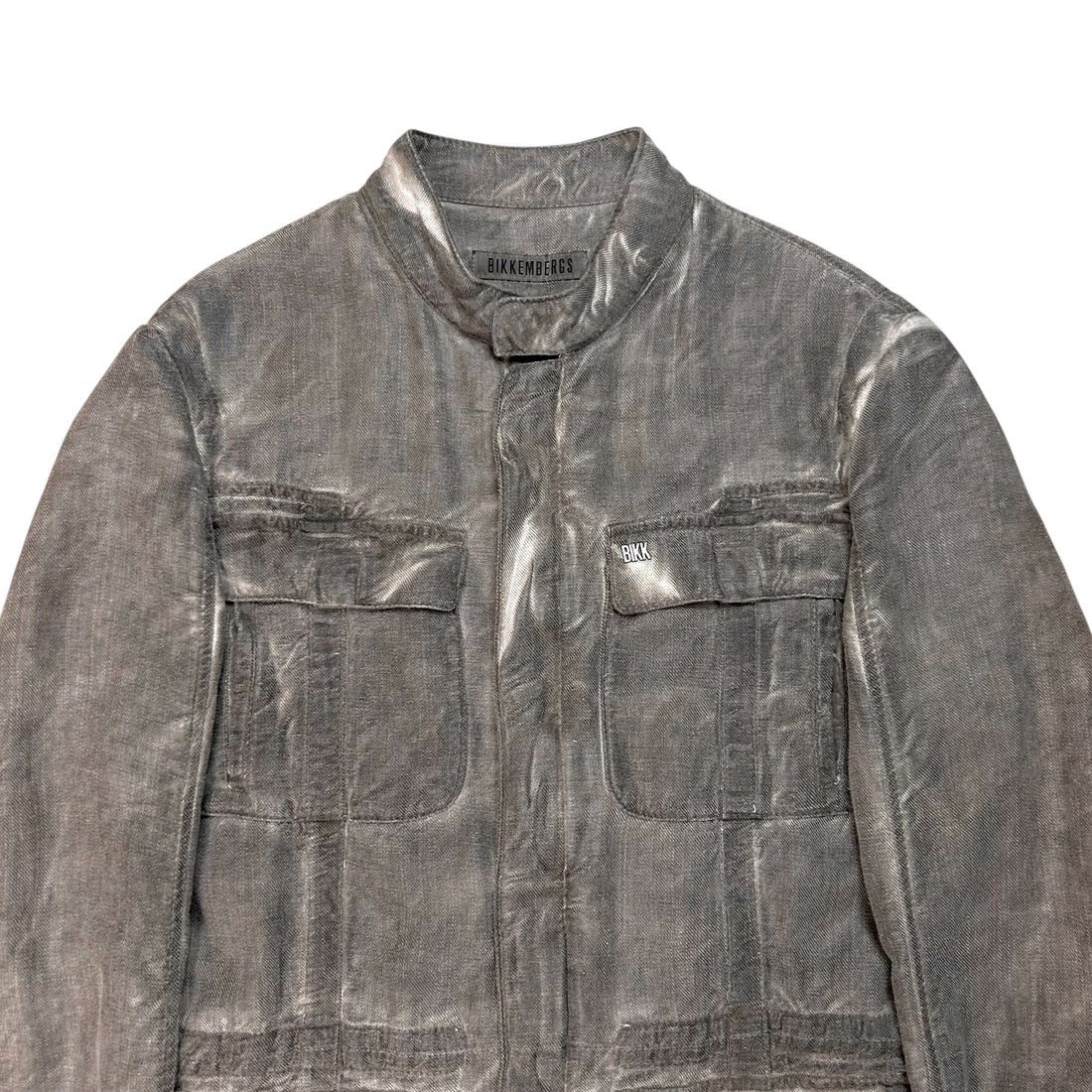 Dirk Bikkembergs Dirk Bikkembergs Overdyed Field Jacket Size US L / EU 52-54 / 3 - 4 Thumbnail