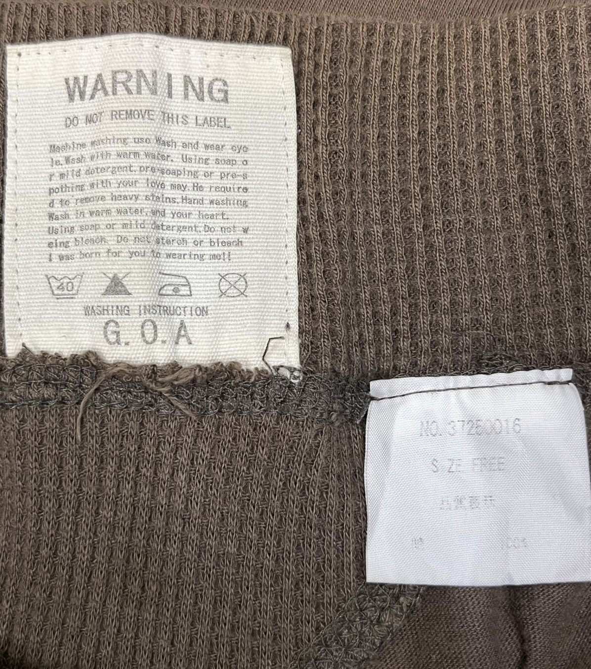 GOA Vintage GOA Military Flare LGB Style Pants Grunge Punk Size 30" / US 8 / IT 44 - 15 Thumbnail
