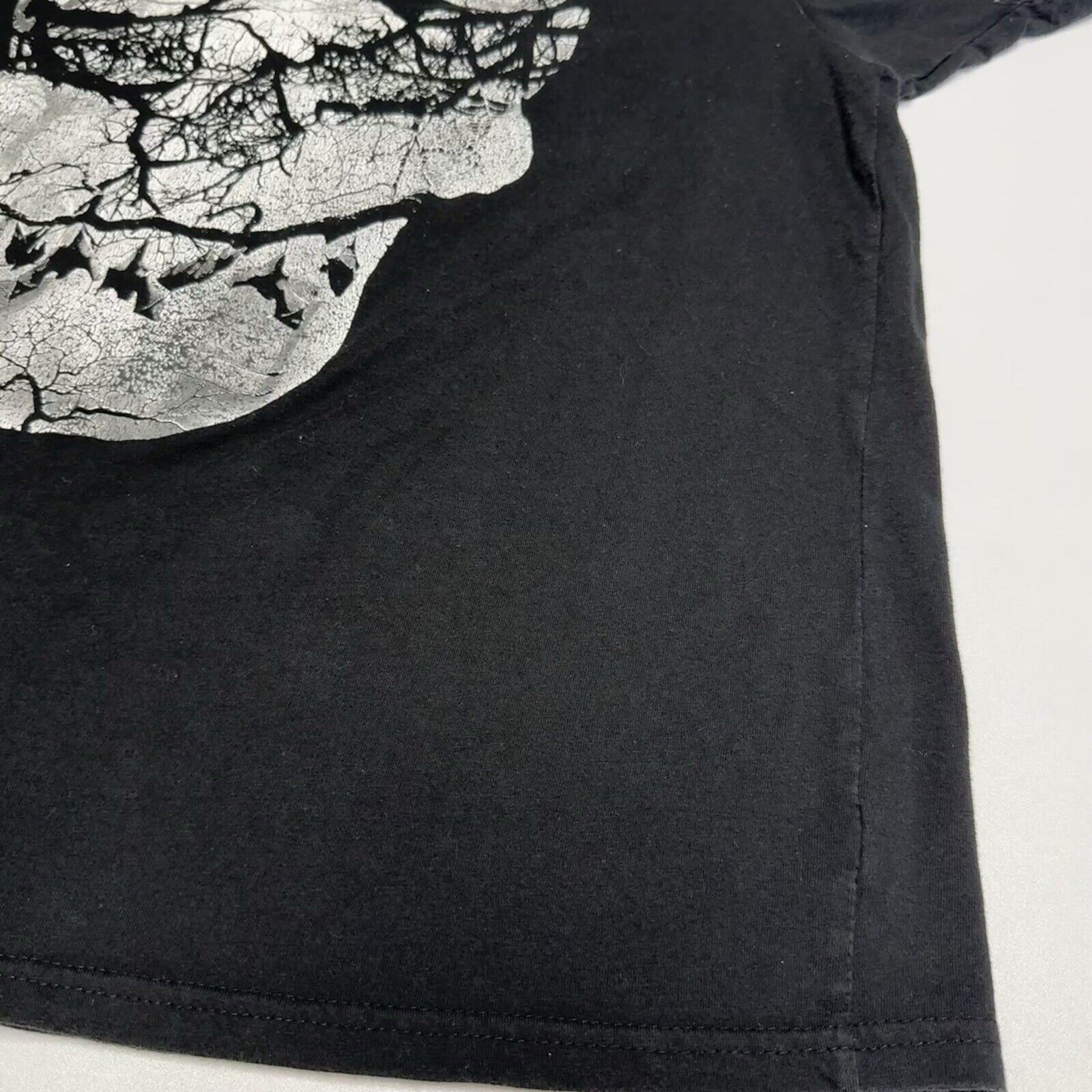 Other Halloween Scary Skull T Shirt Mens XL Black Short Sleeve Gra Size US XL / EU 56 / 4 - 5 Thumbnail