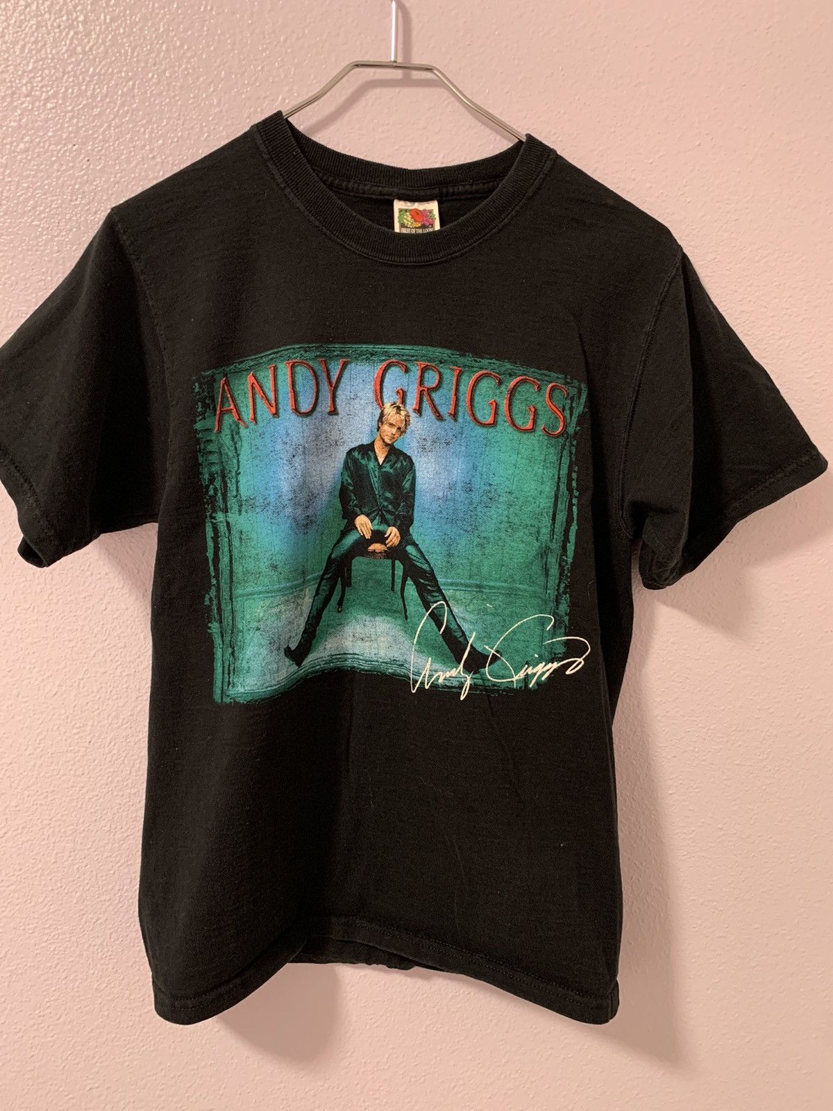 Band Tees × Vintage Y2K Andy Grigs tour band tee Size US S / EU 44-46 / 1 - 1 Thumbnail