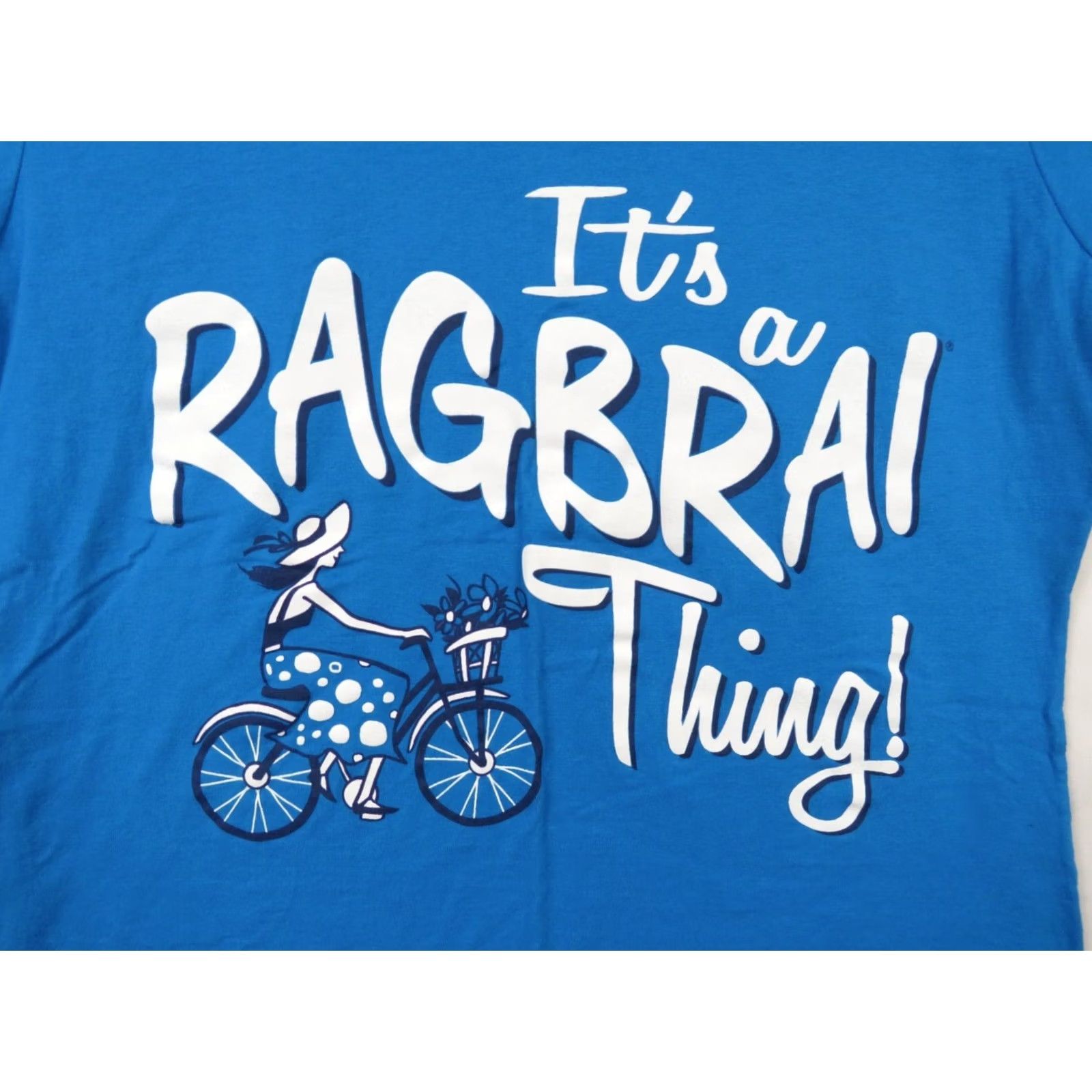 Hanes VTG Ragbrai Bicycle ride Iowa T-Shirt S Multicolor Classic Size S / US 4 / IT 40 - 2 Thumbnail