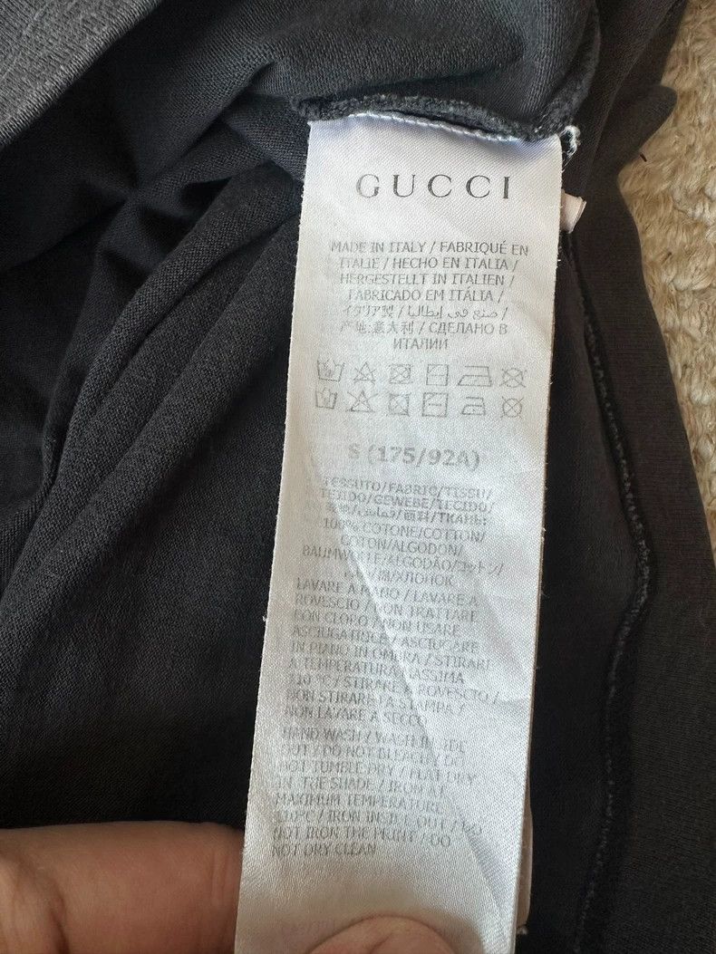 Gucci Gucci Black blade short sleeves 2503-Nextarrow Size US S / EU 44-46 / 1 - 6 Thumbnail