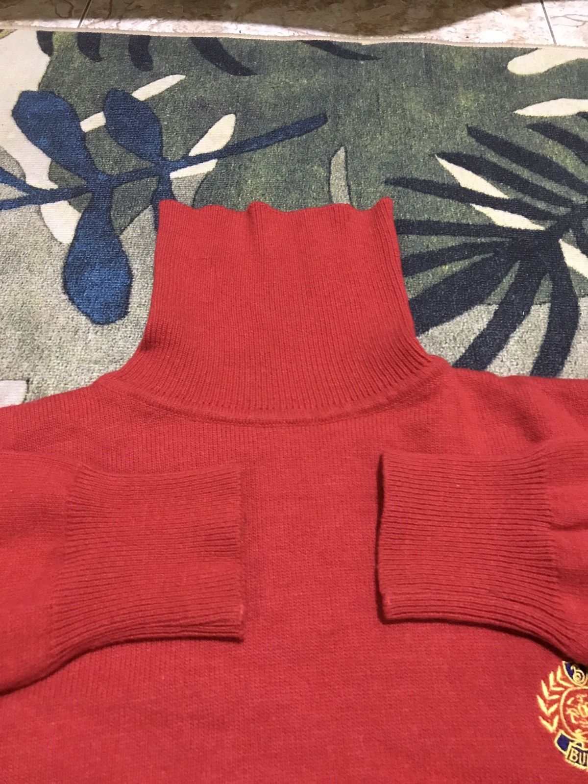 Burberry × Burberry Prorsum × Vintage Burberrys Wool turtleneck Sweater Size US M / EU 48-50 / 2 - 6 Thumbnail