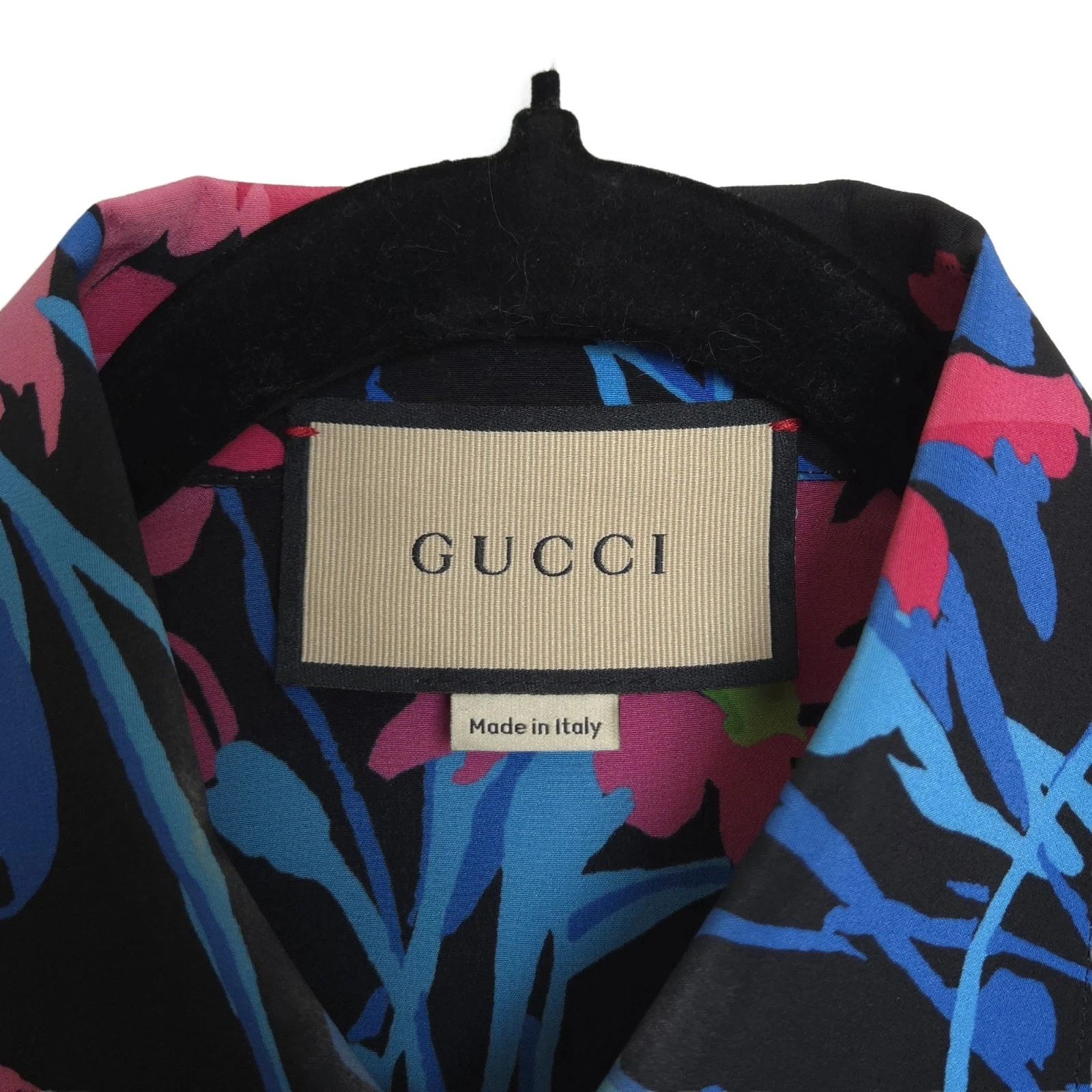 Gucci Gucci Button-up Multicolor Floral Blouse, IT 40 (US 4) Size S / US 4 / IT 40 - 2 Thumbnail