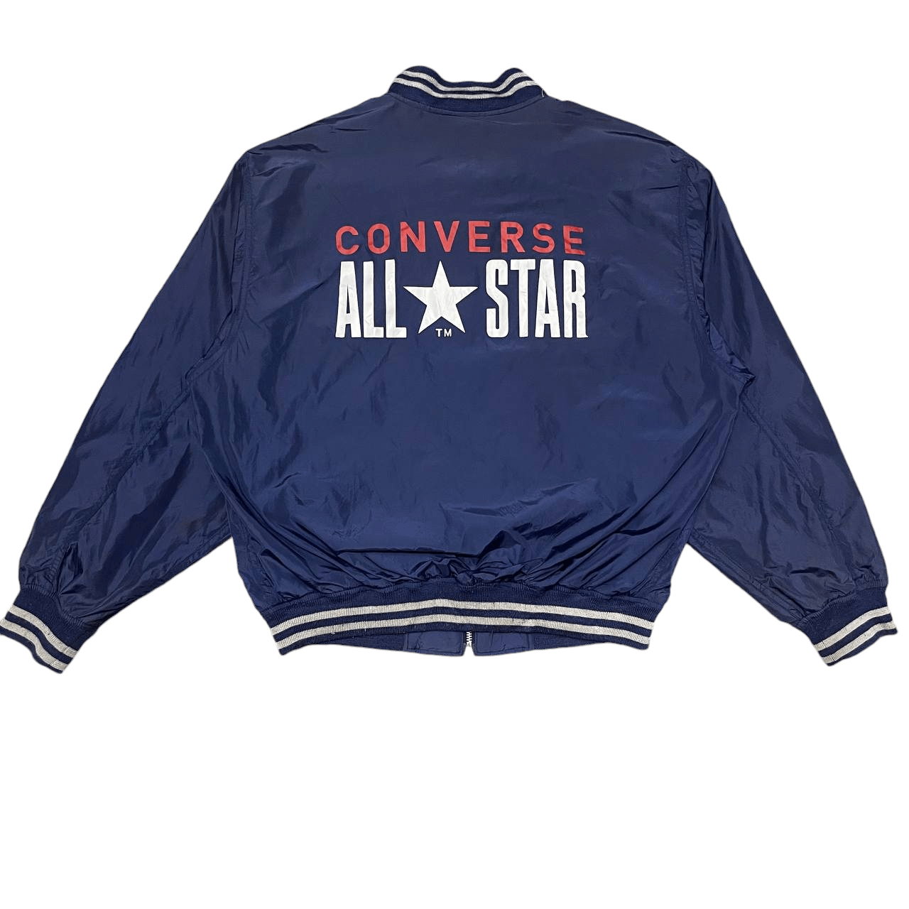 Converse Vintage Converse Big Logo Bomber Jacket Size US M / EU 48-50 / 2 - 1 Thumbnail