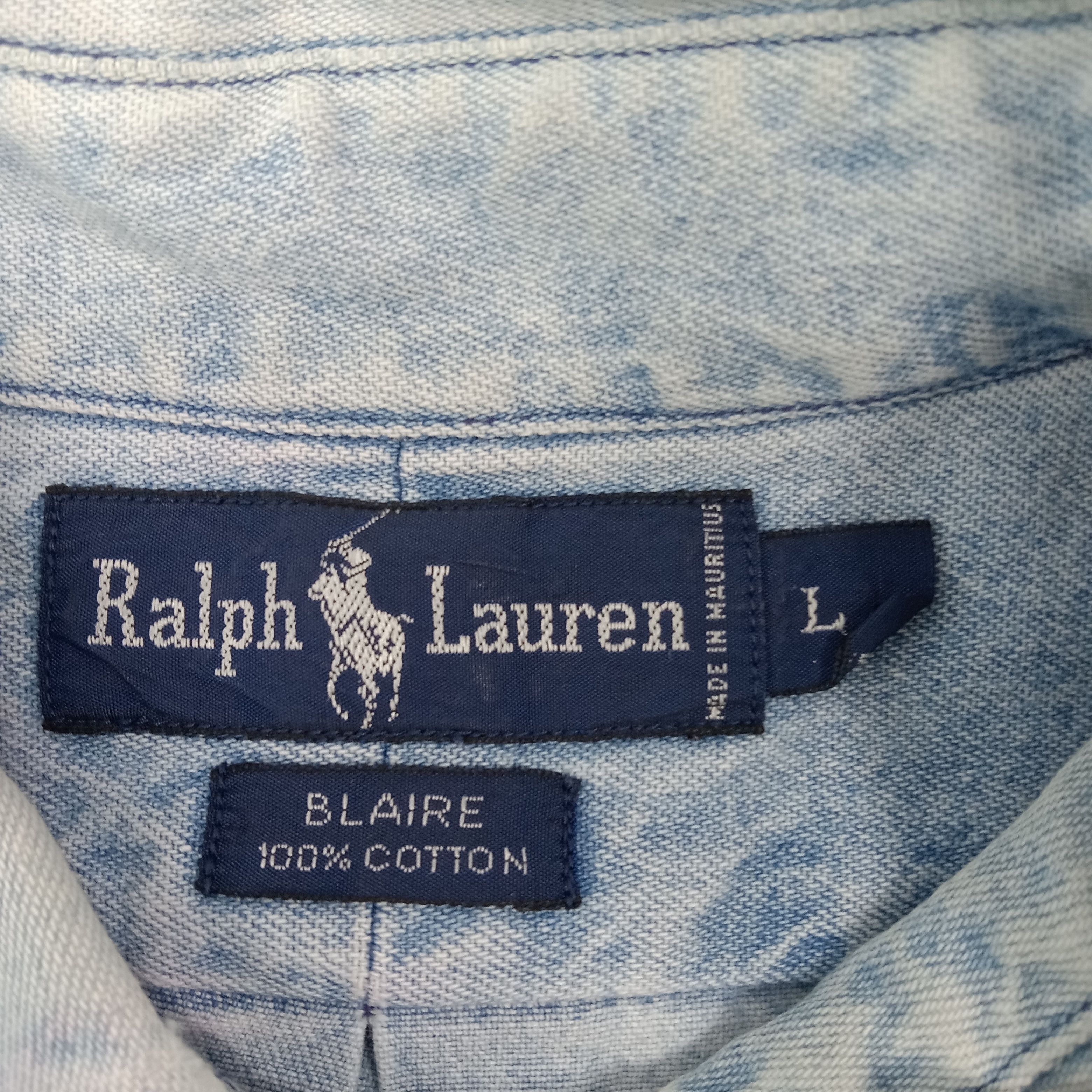 Ralph Lauren Ralph Lauren American Denim Shirt C267N27 Size US XL / EU 56 / 4 - 3 Thumbnail