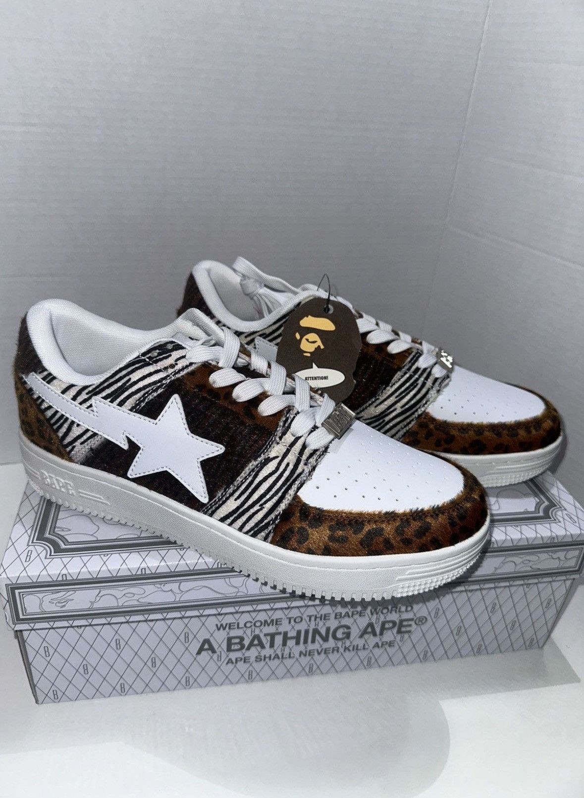 Bape BAPE Animal Mix Bapesta DS US10 Size US 10 / EU 43 - 2 Thumbnail