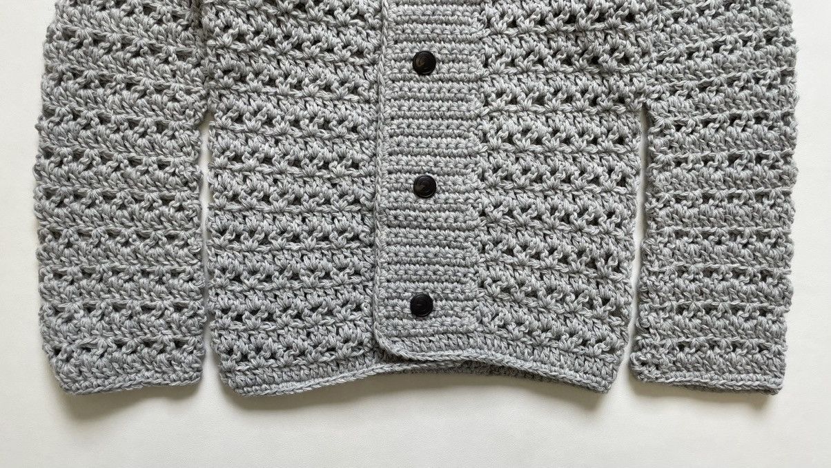 Kiko Kostadinov A/W 22 Xolo ‘Cruma’ Crochet Wool Blazer Size US S / EU 44-46 / 1 - 6 Thumbnail