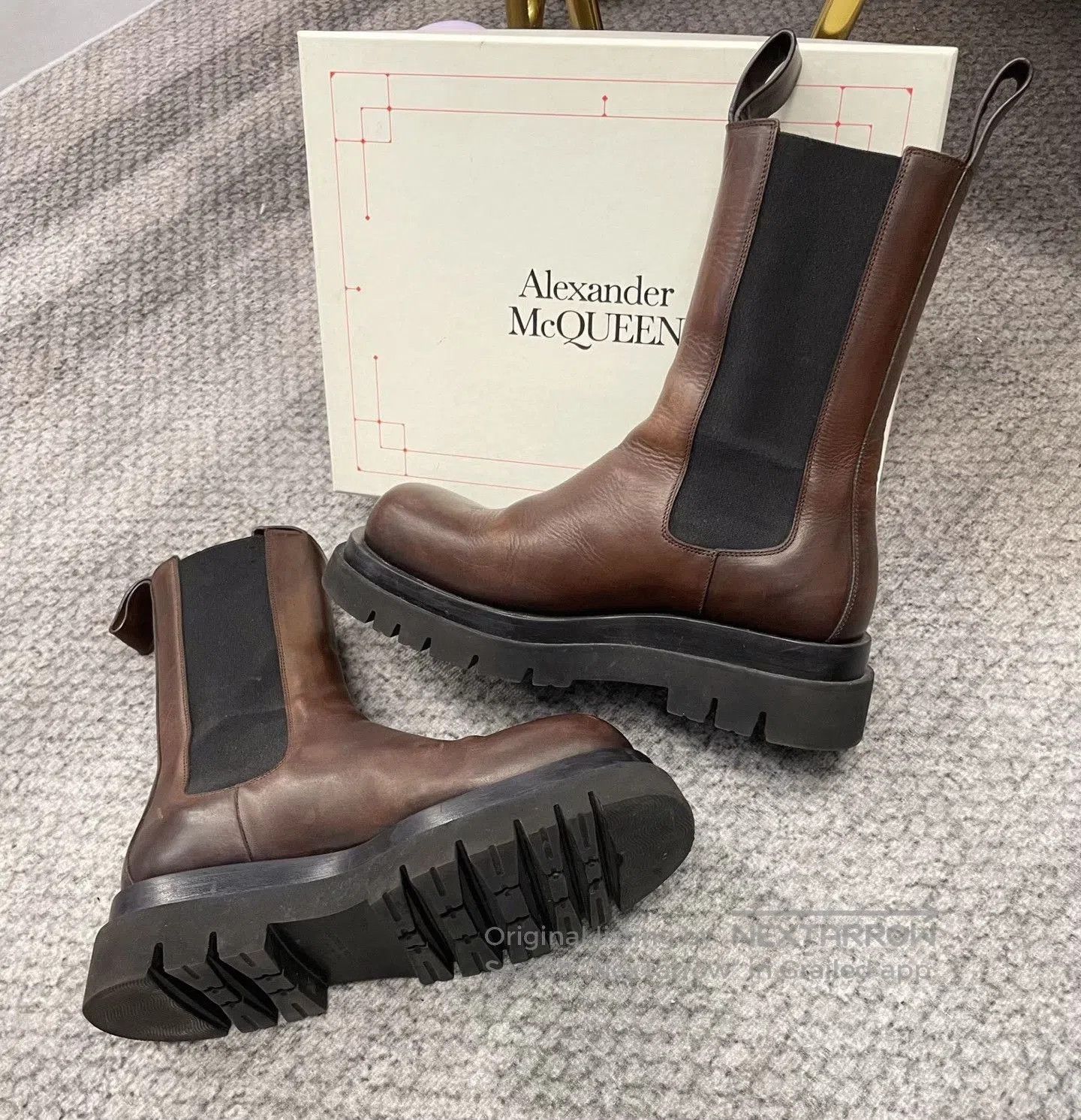 Bottega Veneta Bottega Veneta Brown Thick. Size US 8.5 / IT 38.5 - 5 Thumbnail